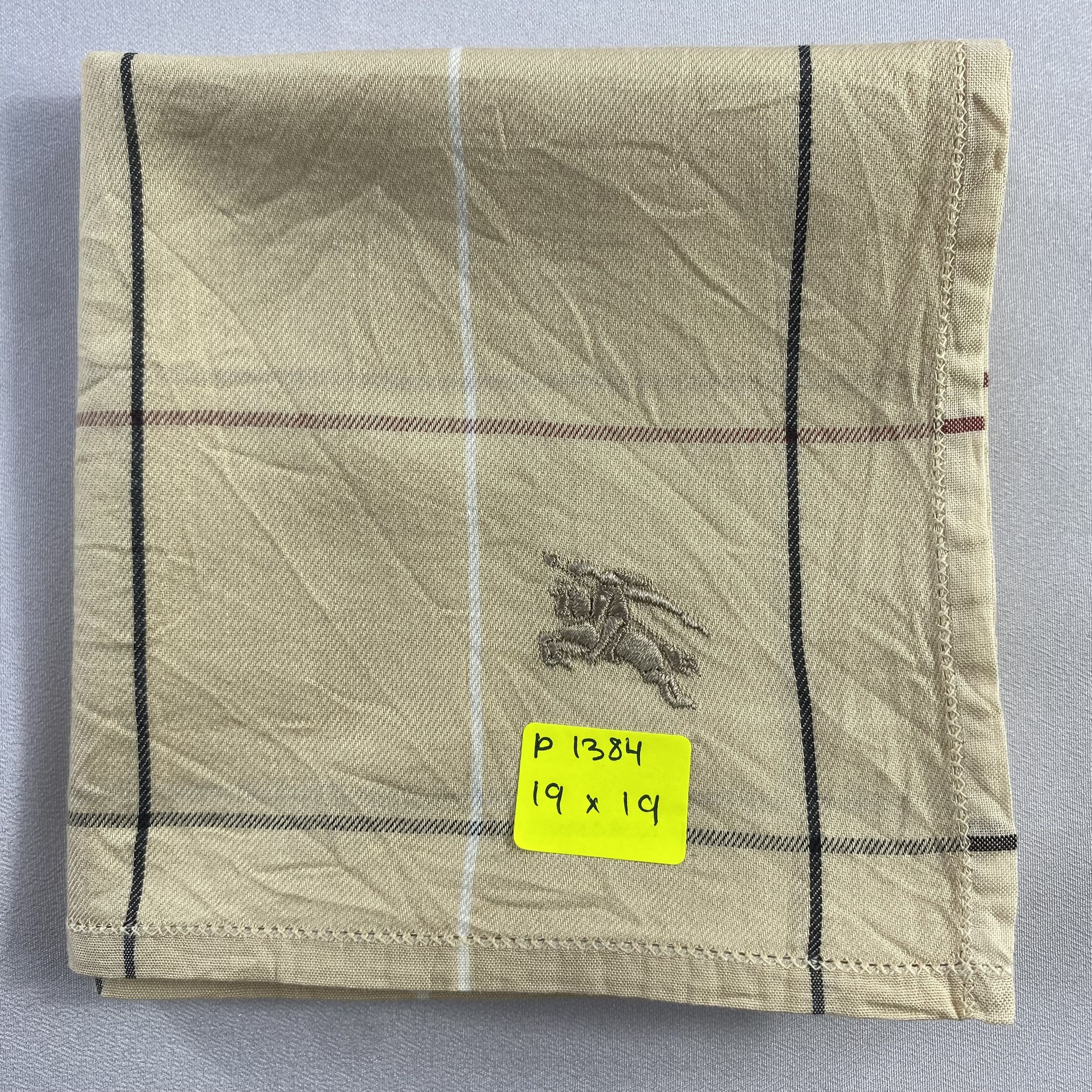 Burberry × Vintage Burberry Handkerchief / Neckerchief / Bandana-P1384 Size ONE SIZE - 5 Thumbnail