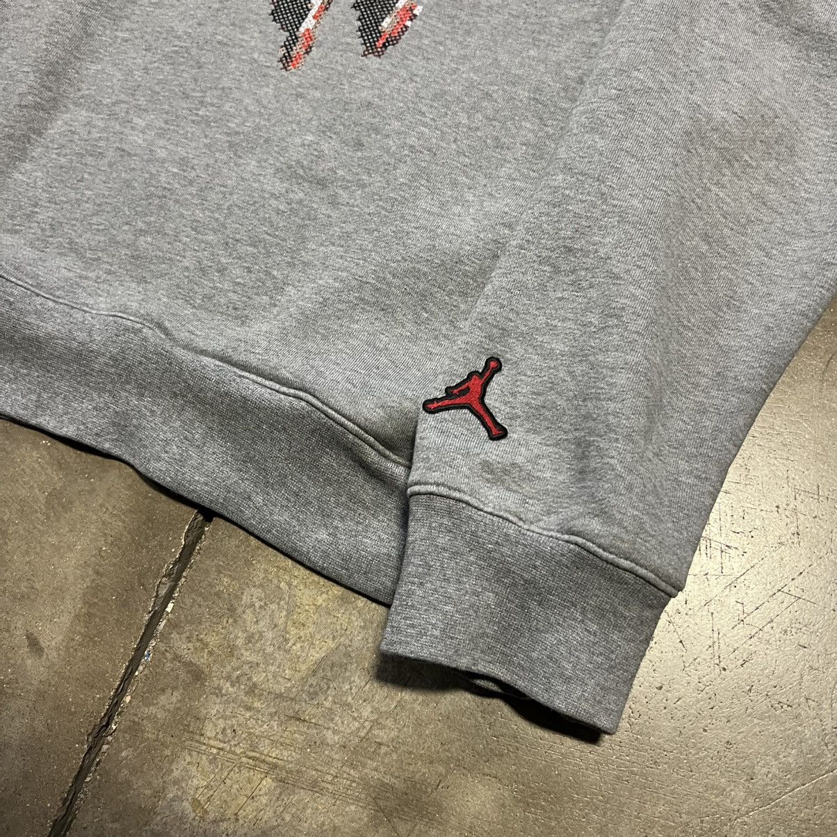 Jordan Brand × Nike × Vintage Jordan Essentials Graphic Fleece Hoodie Jumpman Heavyweight Size US M / EU 48-50 / 2 - 5 Thumbnail