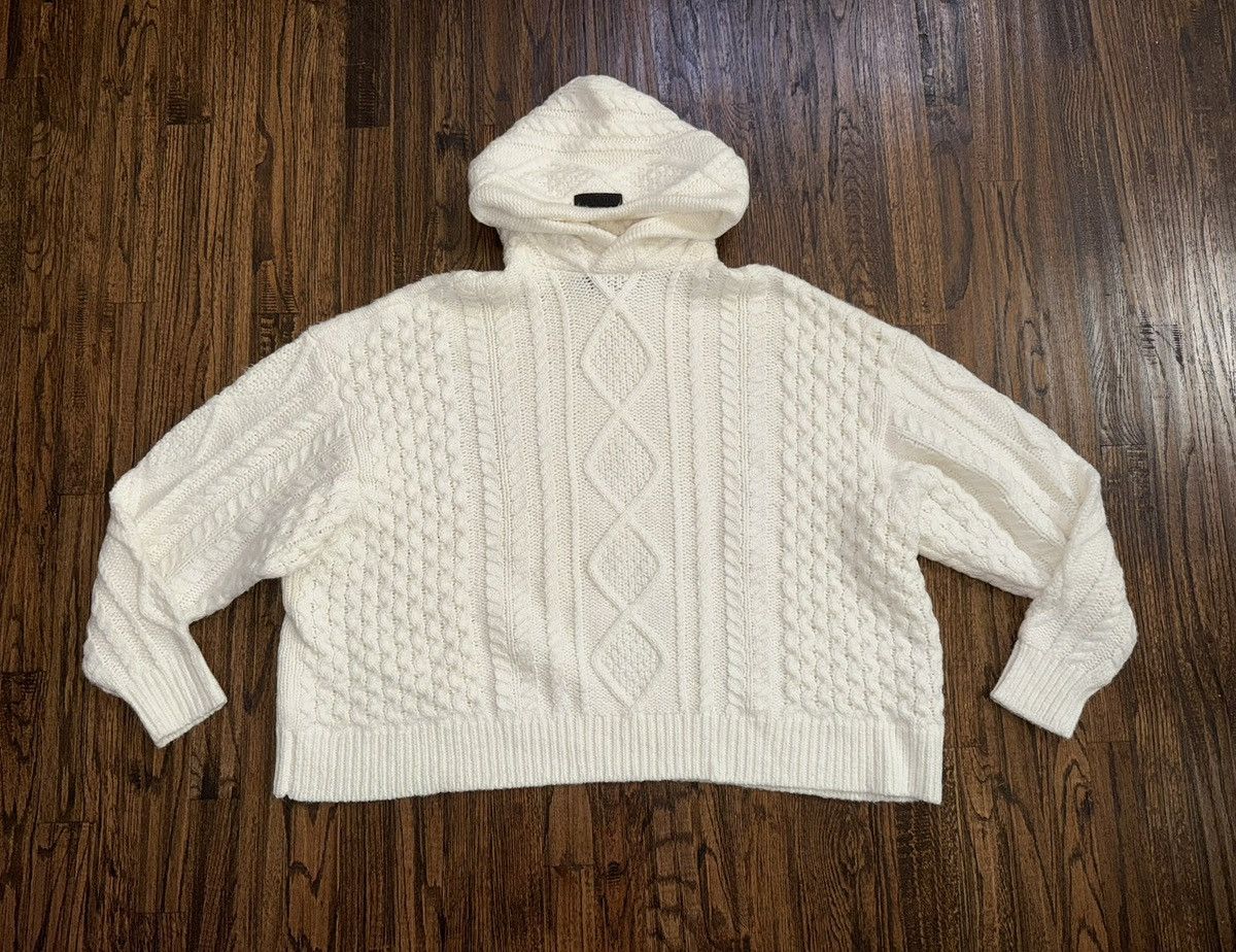 Fear of God Fear Of God FW23 Knit Pullover Sweater Hoodie Boxy Fit Sz M Size US M / EU 48-50 / 2 - 2 Thumbnail
