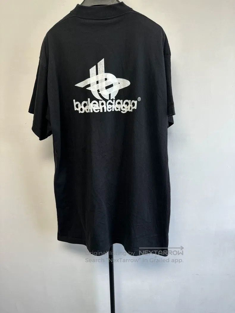 Balenciaga Balenciaga Letter print round neck short-sleeve T-shirt Size US S / EU 44-46 / 1 - 2 Thumbnail