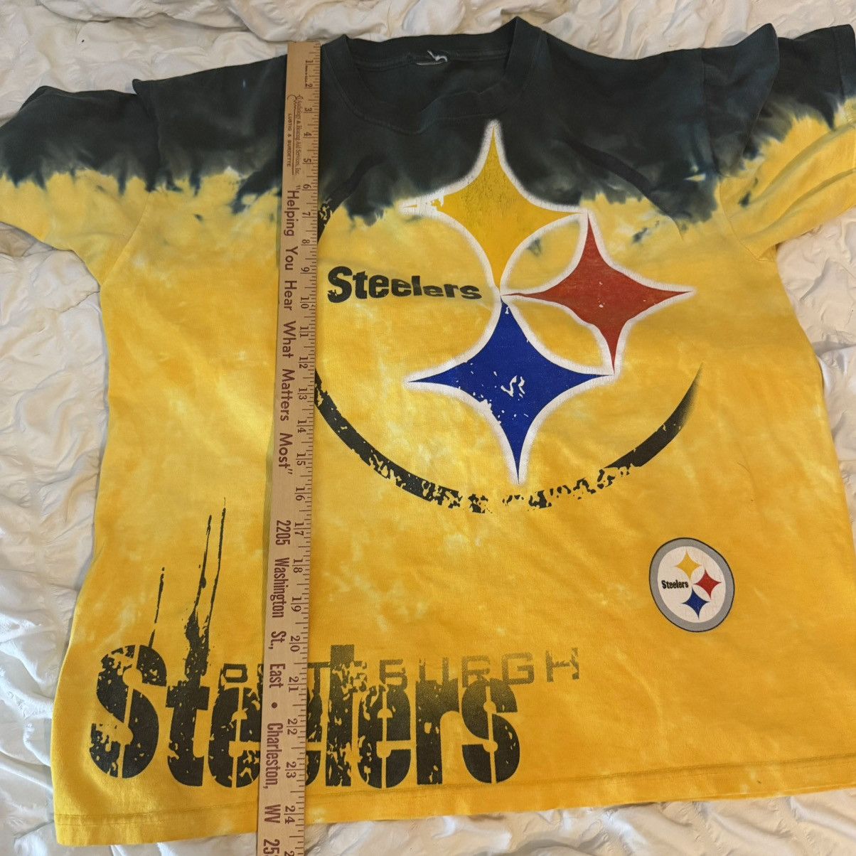 NFL Pittsburgh Steelers NFL Tie Dye T Shirt Size US M / EU 48-50 / 2 - 6 Thumbnail