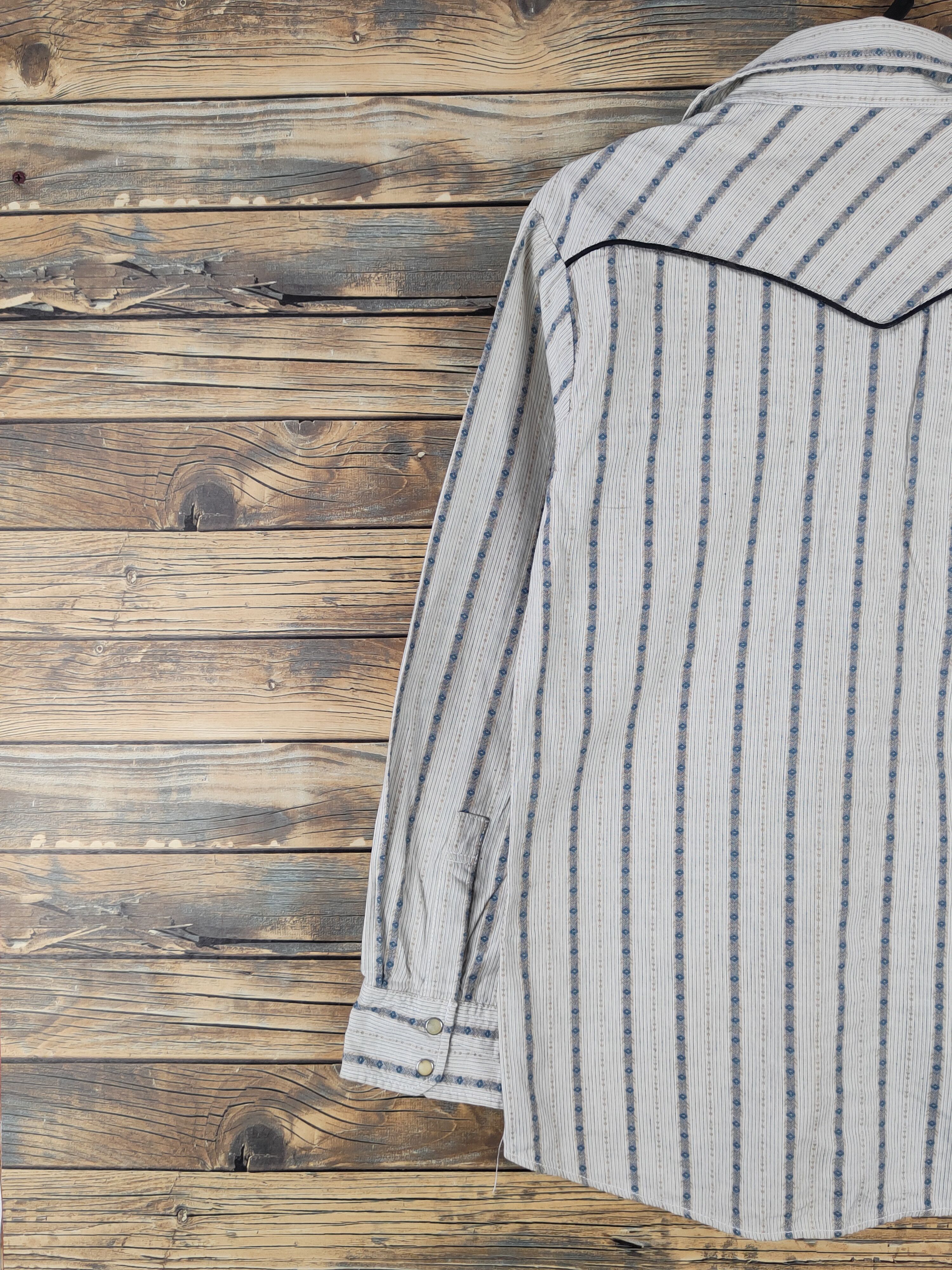 Smith's American × Vintage DL Smith's American Ivory Button Ups #026 Size M / US 6-8 / IT 42-44 - 8 Thumbnail