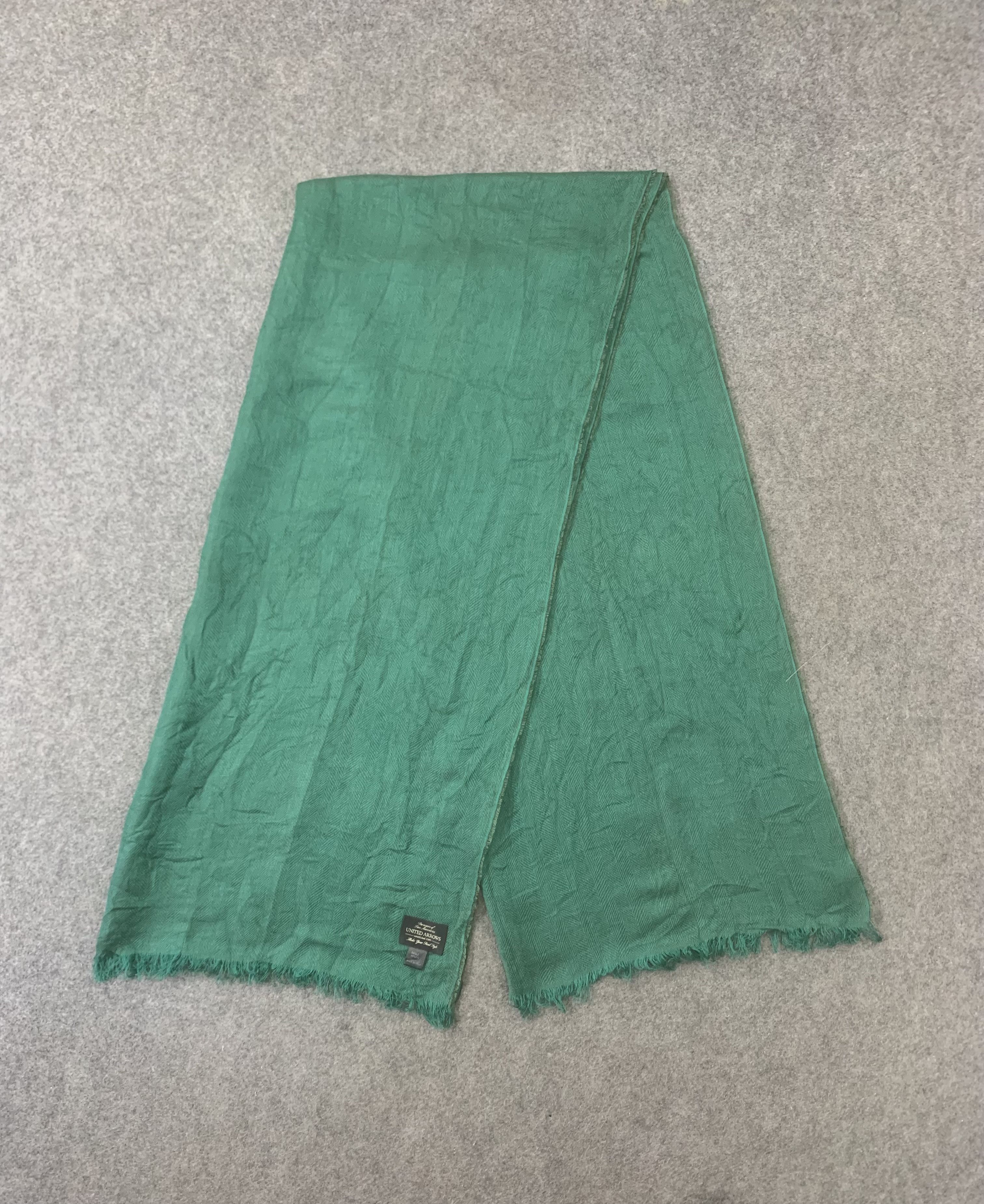 United Arrows United Arrows Scarf Wool Muffler Neck Wrap BL9289 Size ONE SIZE - 4 Thumbnail