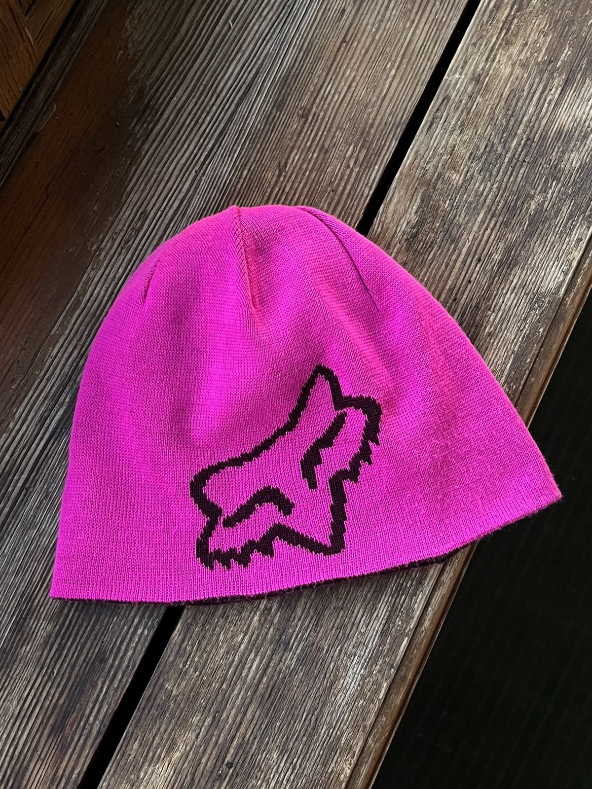Vintage Y2k Pink Fox Hat Gorpcore Street Style Size ONE SIZE - 2 Thumbnail