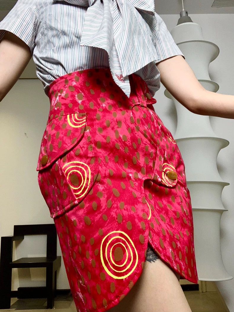 Vivienne Westwood Vivienne Westwood Red Alien Bun Skirt Size 25" / US 0 / IT 36 - 3 Thumbnail