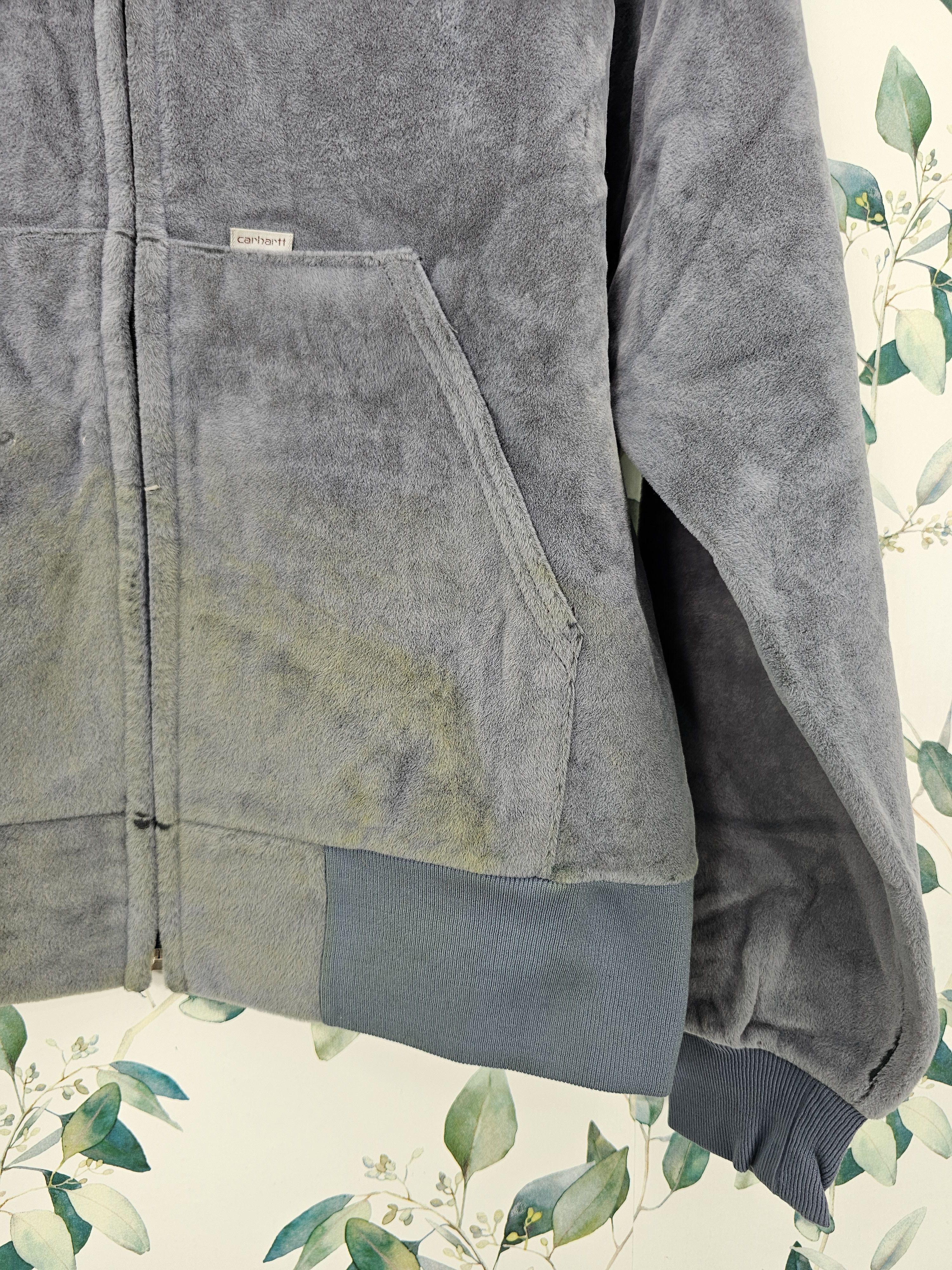 Carhartt Vintage CARHARTT Velvet Talon Stain Bomber Jacket J0136 Size US L / EU 52-54 / 3 - 4 Thumbnail