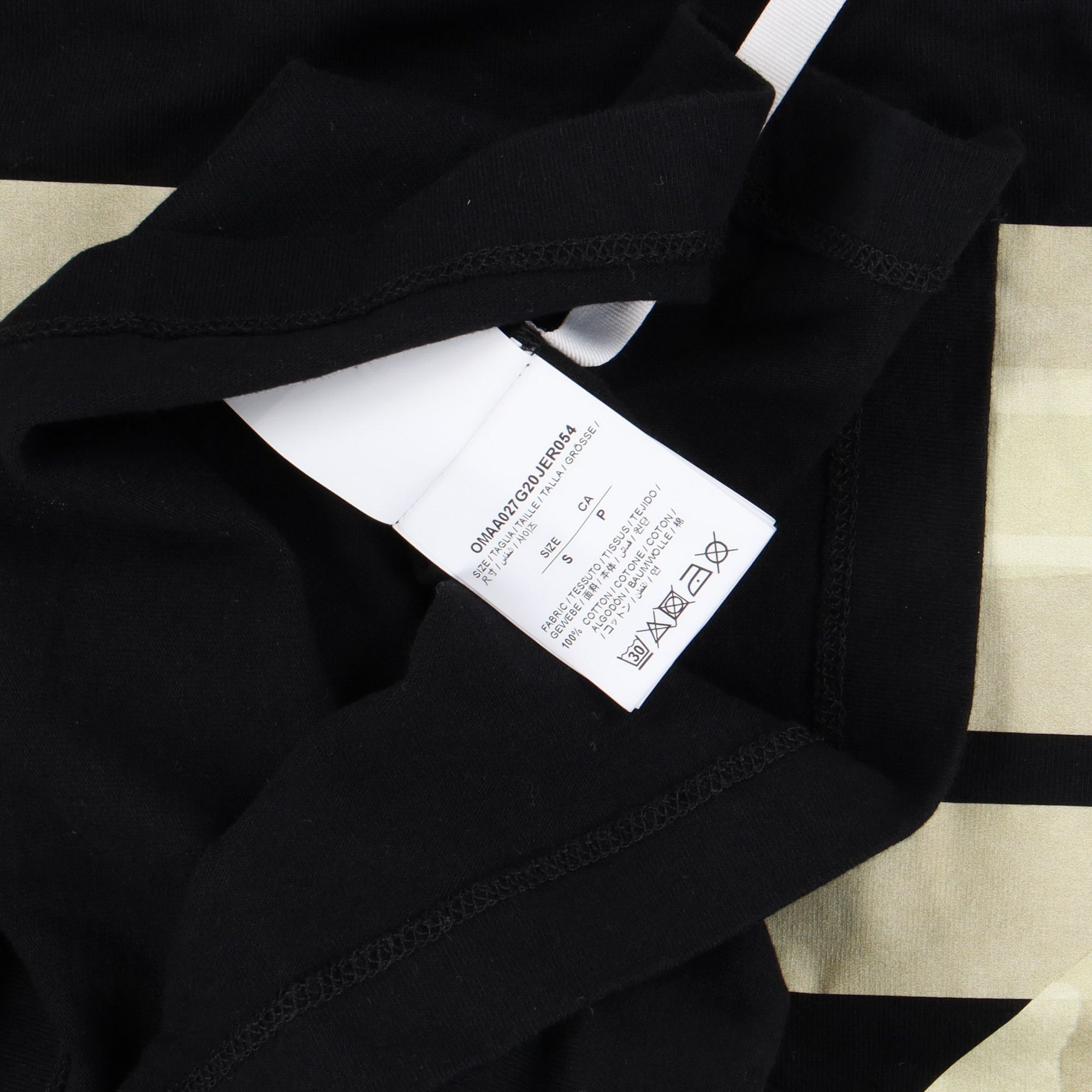 Off-White Black Tape Arrows Logo T-Shirt Size S / US 4 / IT 40 - 9 Thumbnail