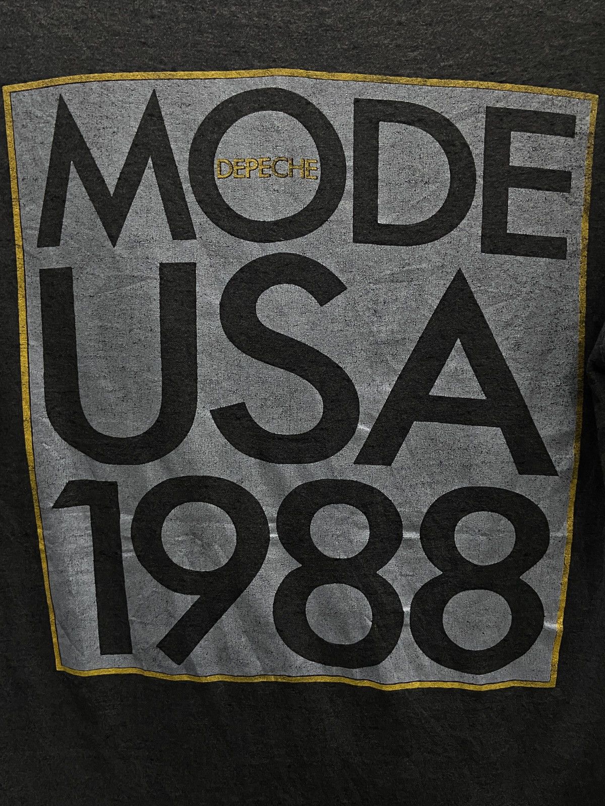 Band Tees Vintage 1988s Depeche Mode Alternative tour Rock Band TShirt Size US M / EU 48-50 / 2 - 13 Thumbnail