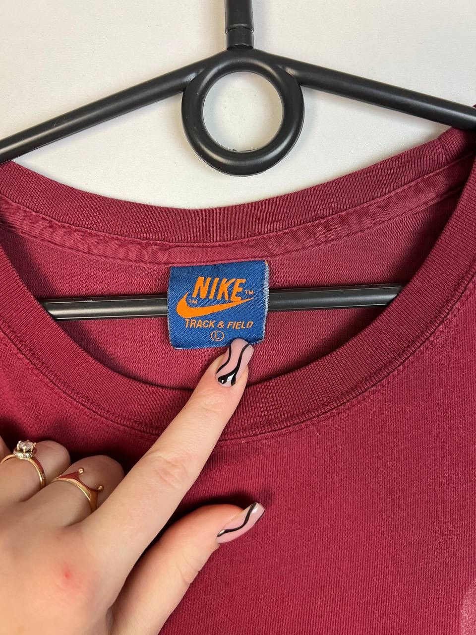 Vintage Nike Track Field vintage t-shirt size L Size US L / EU 52-54 / 3 - 4 Thumbnail