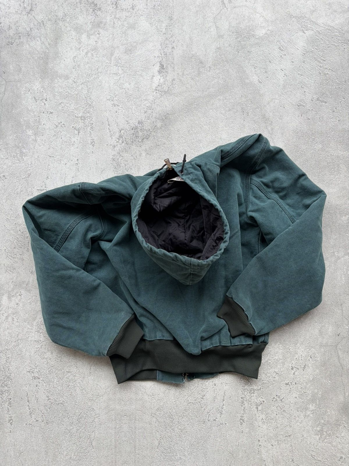 Carhartt Rare vintage Carhartt J06 HTG Hunter Green active jacket Size US S / EU 44-46 / 1 - 5 Thumbnail