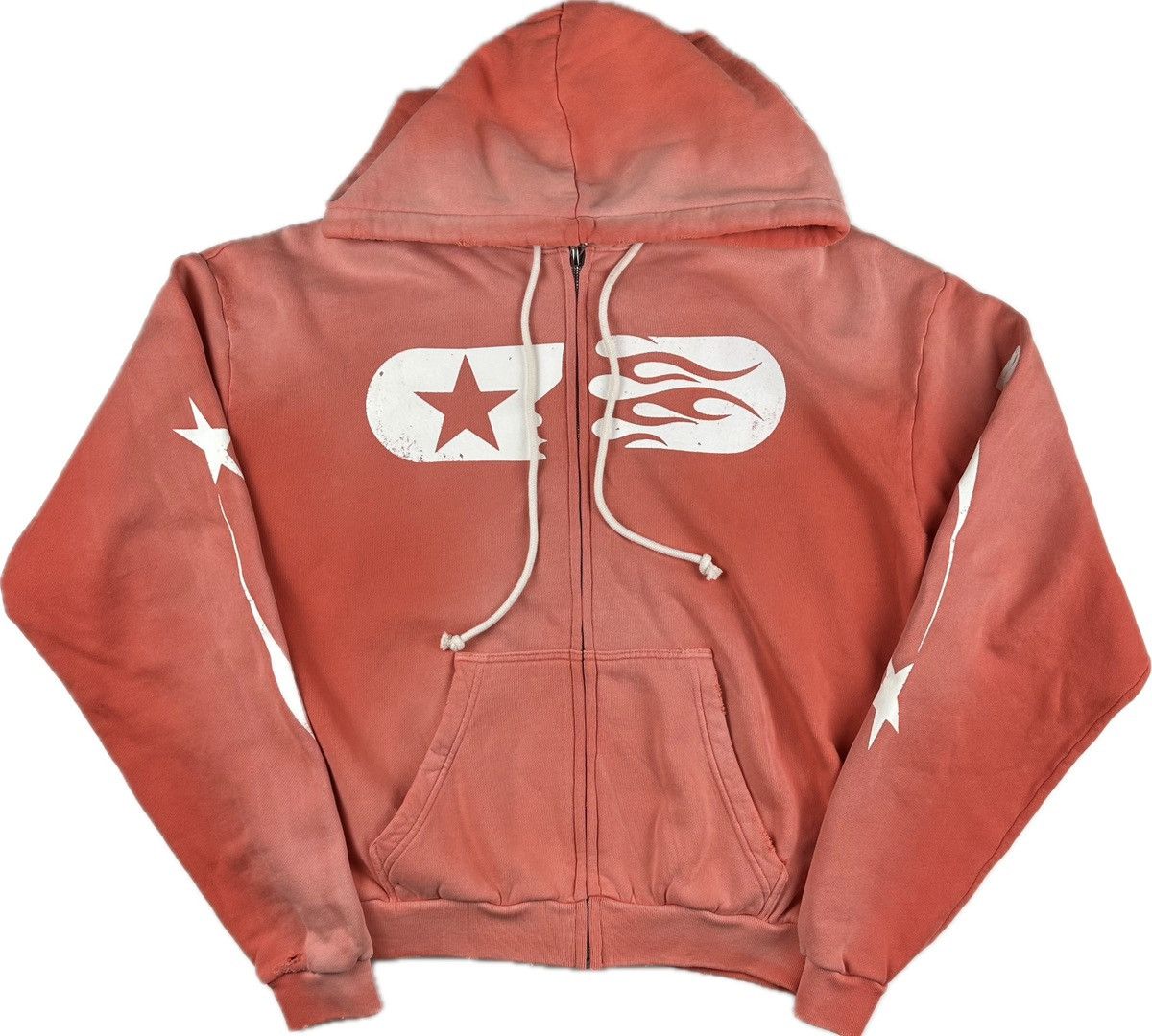 HELLSTAR Hellstar Records Zip Up Hoodie Size US M / EU 48-50 / 2 - 1 Thumbnail