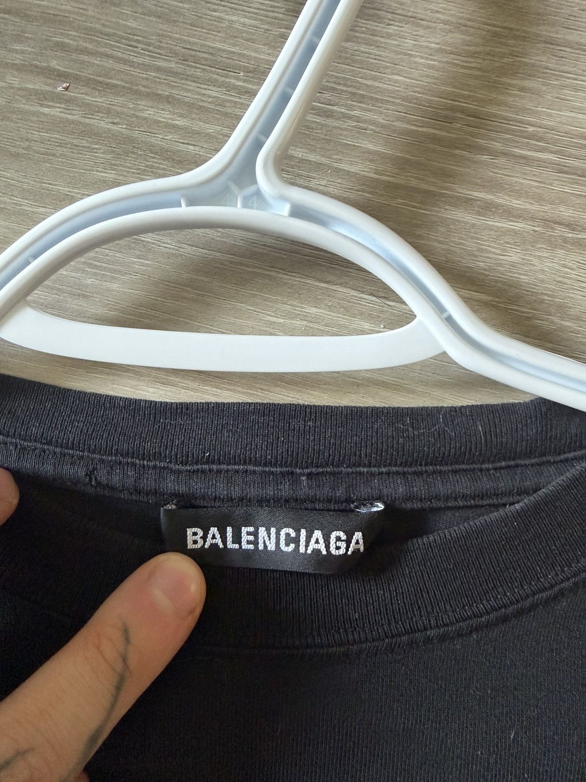 Balenciaga Balenciaga Yellow Logo Tshirt Size US L / EU 52-54 / 3 - 2 Thumbnail