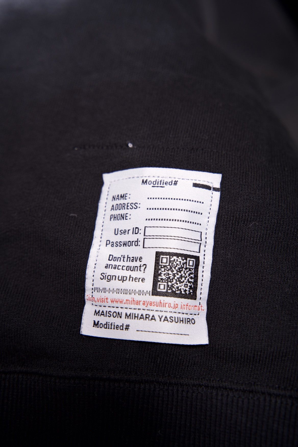 Maison MIHARA YASUHIRO Dog Print Cotton Sweatshirt Size US XL / EU 56 / 4 - 5 Thumbnail