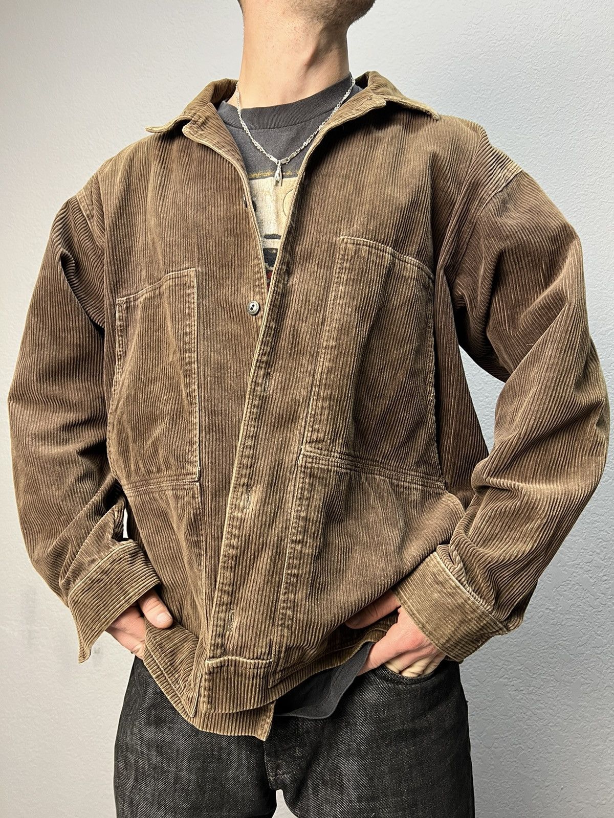Quiksilver × Vintage Vintage Quicksilver Light Jacket Multi-pocket work Wear Size US M / EU 48-50 / 2 - 1 Thumbnail