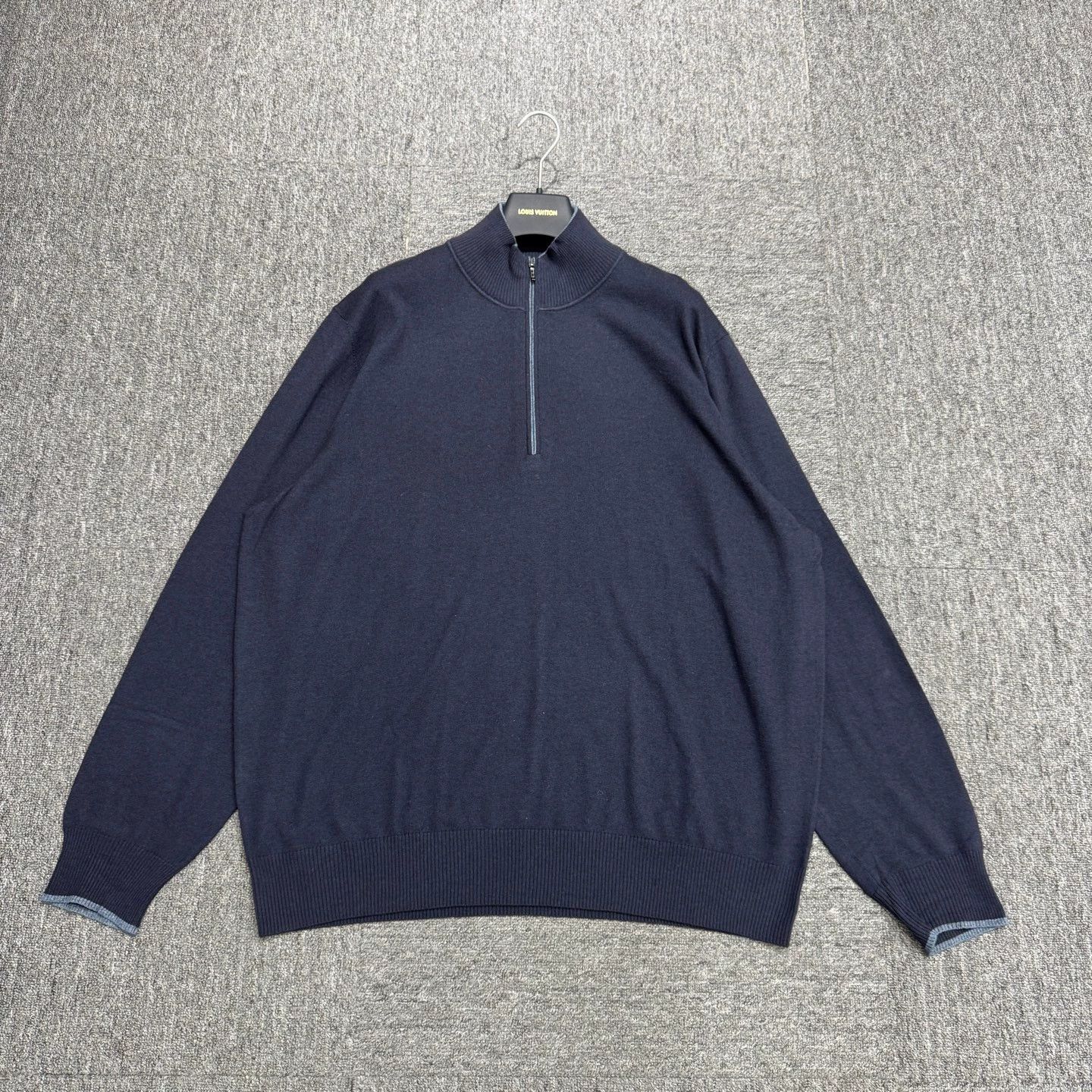 Loro Piana Loro Piana 2-Collar Silk Cashmere Blend Sweater 3XL MINT Size US XXL / EU 58 / 5 - 1 Thumbnail