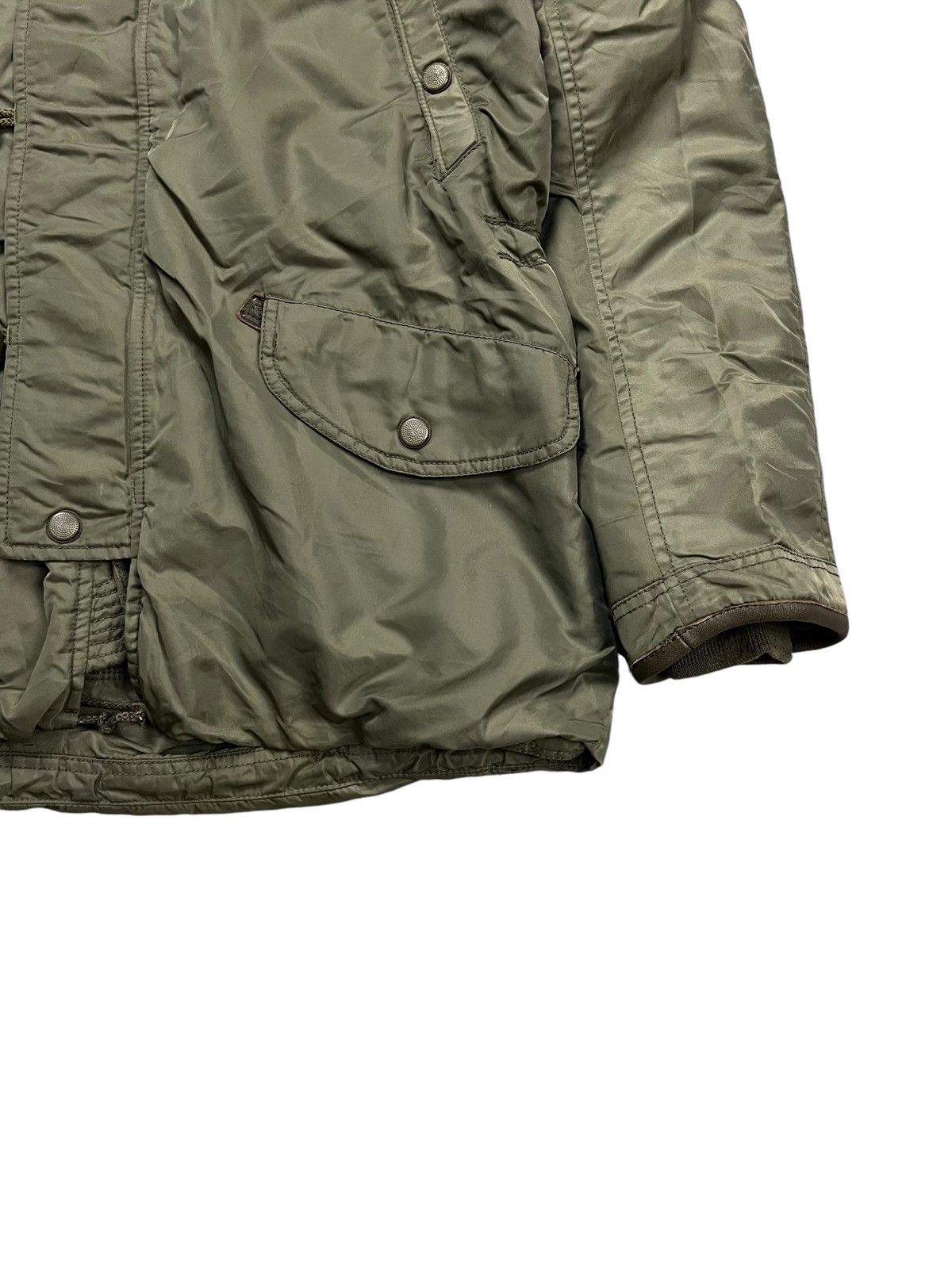 If Six Was Nine 2000s GOA - Fur Hoodie Cyber Cargo Jacket Size US M / EU 48-50 / 2 - 8 Thumbnail
