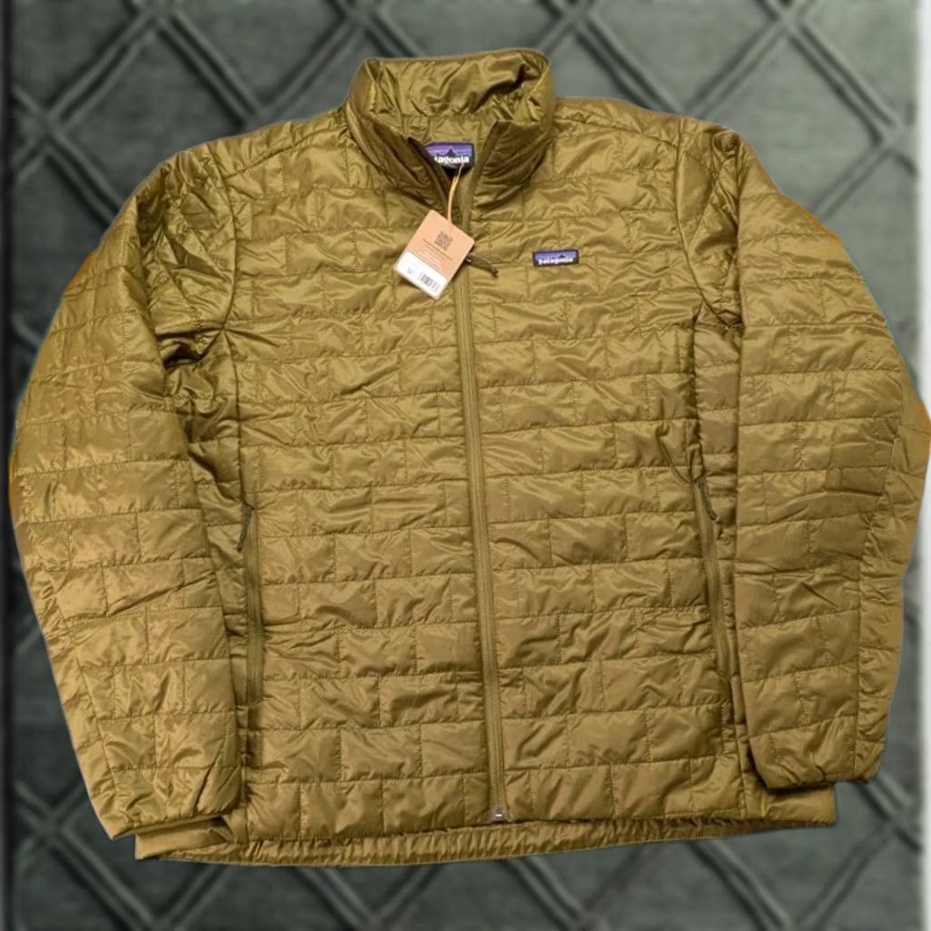 Patagonia Patagonia Nano Puff Jacket Full Zip Insulated Puffer Green 2XL Mens Size US XXL / EU 58 / 5 - 1 Thumbnail