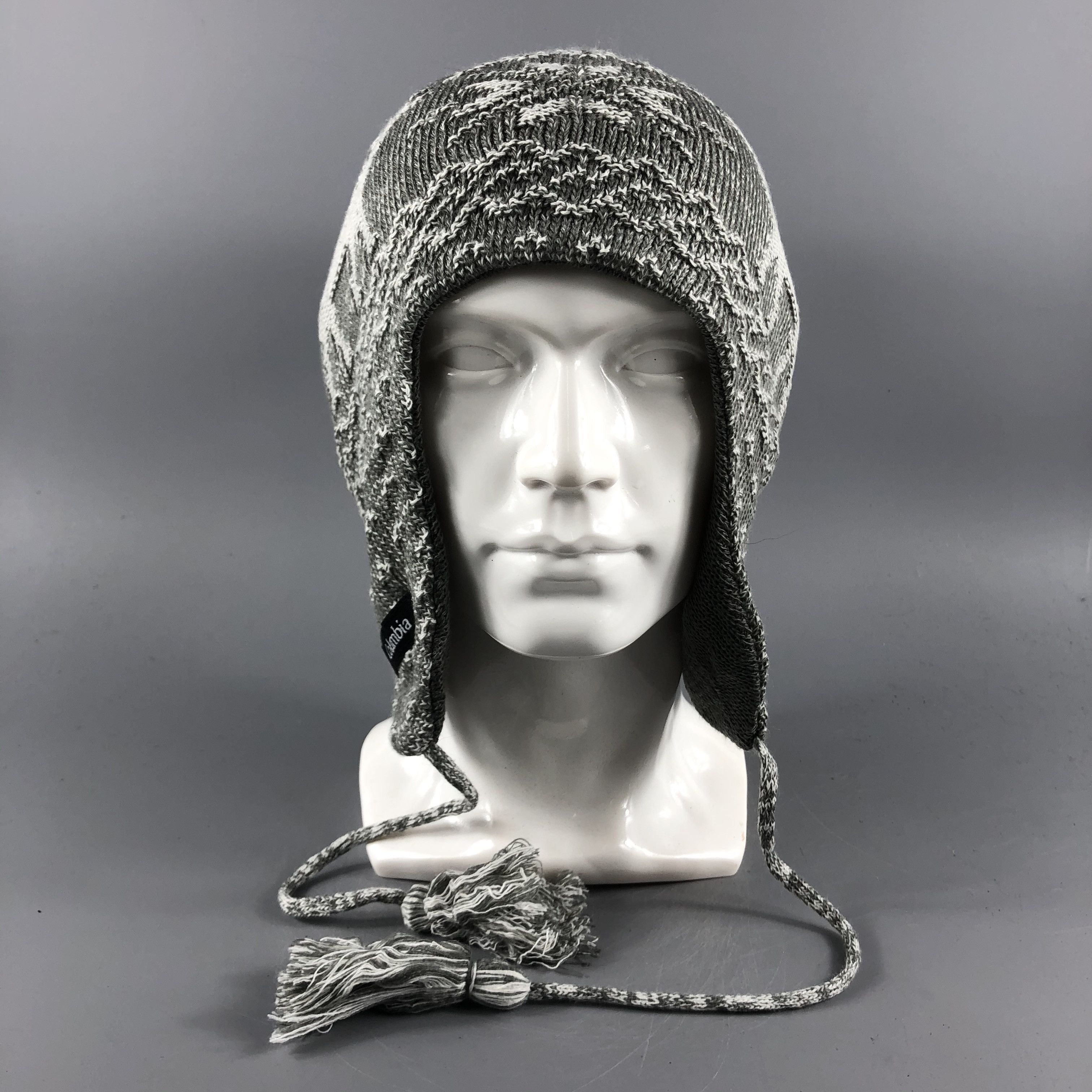 image of Columbia Hats Earflap Beanie Norwegian Snow Cap B499, Men's