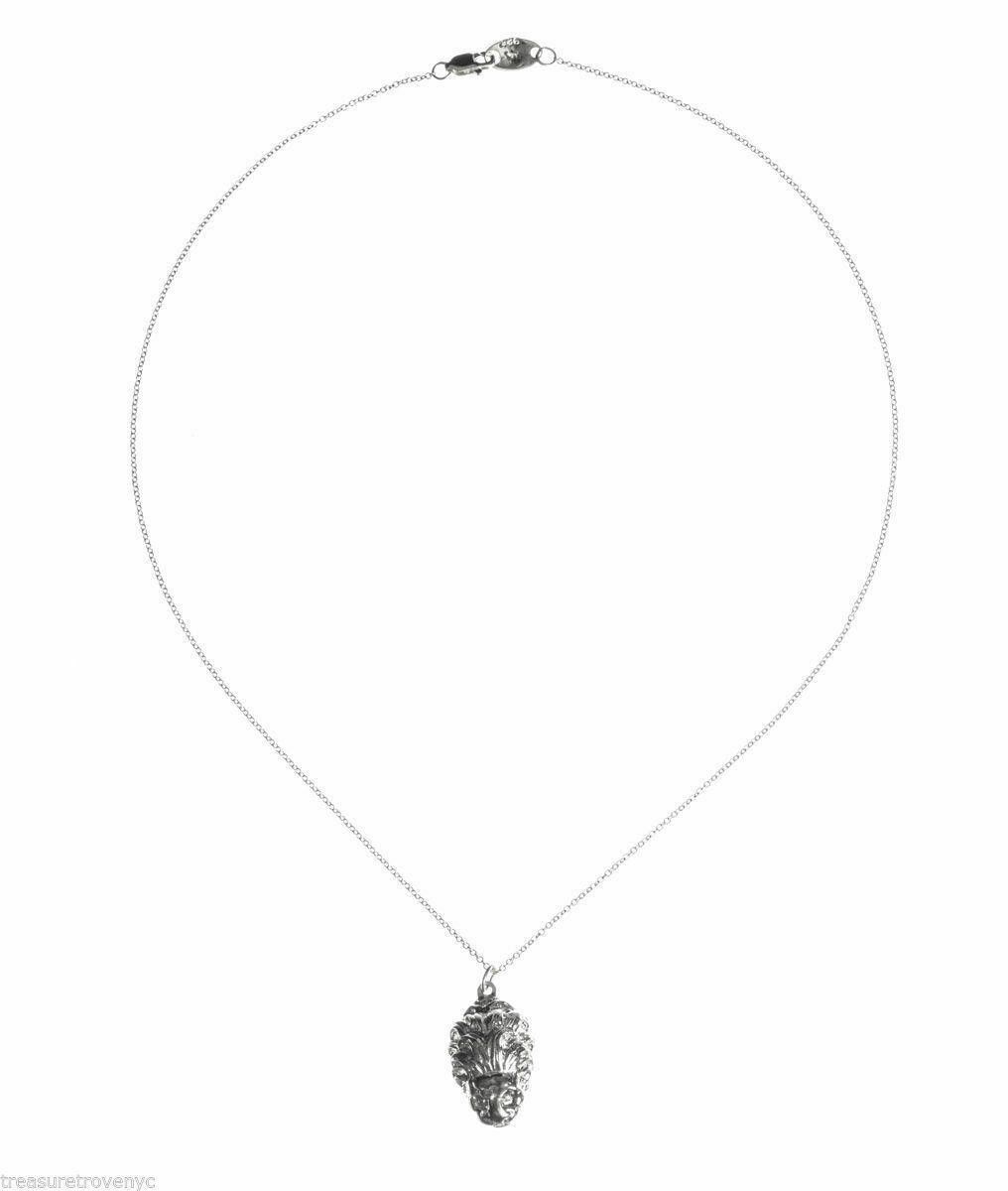 Designer Sterling Silver over Brass Etruscan Lion Pendant Necklace Size ONE SIZE - 3 Thumbnail