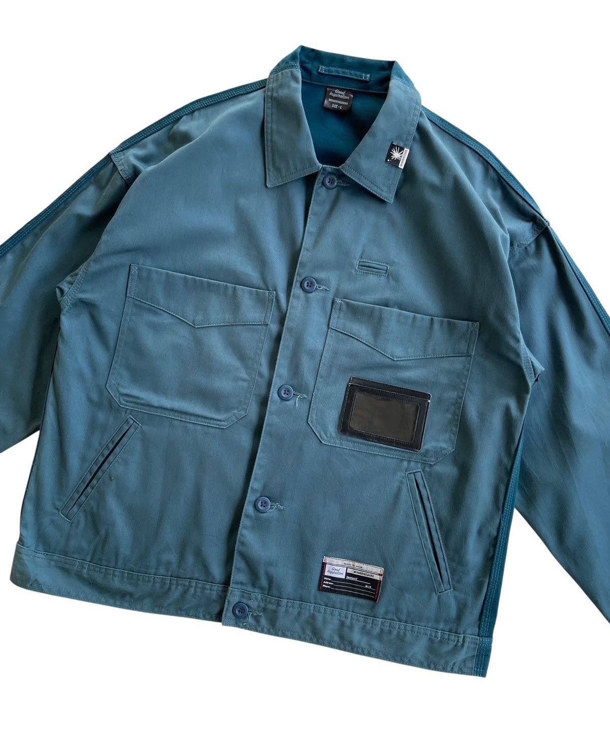 GU × Maison MIHARA YASUHIRO Workers Blouson Jacket Cotton Size US L / EU 52-54 / 3 - 5 Thumbnail