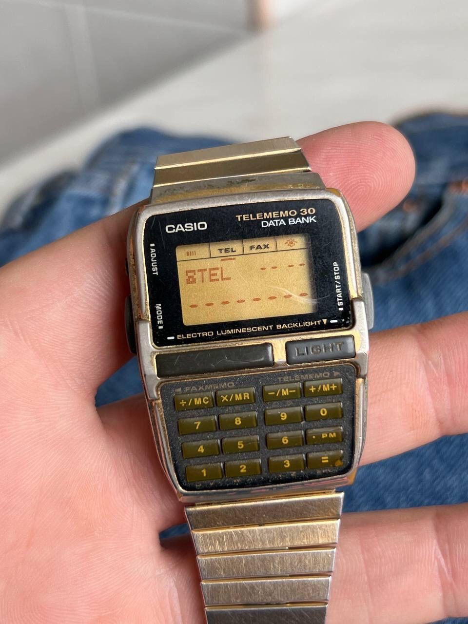 Casio × Japanese Brand RETRO CASIO DATABANK TELEMEMO 30 CALCULATOR SUPER RARE 90s Size ONE SIZE - 7 Thumbnail
