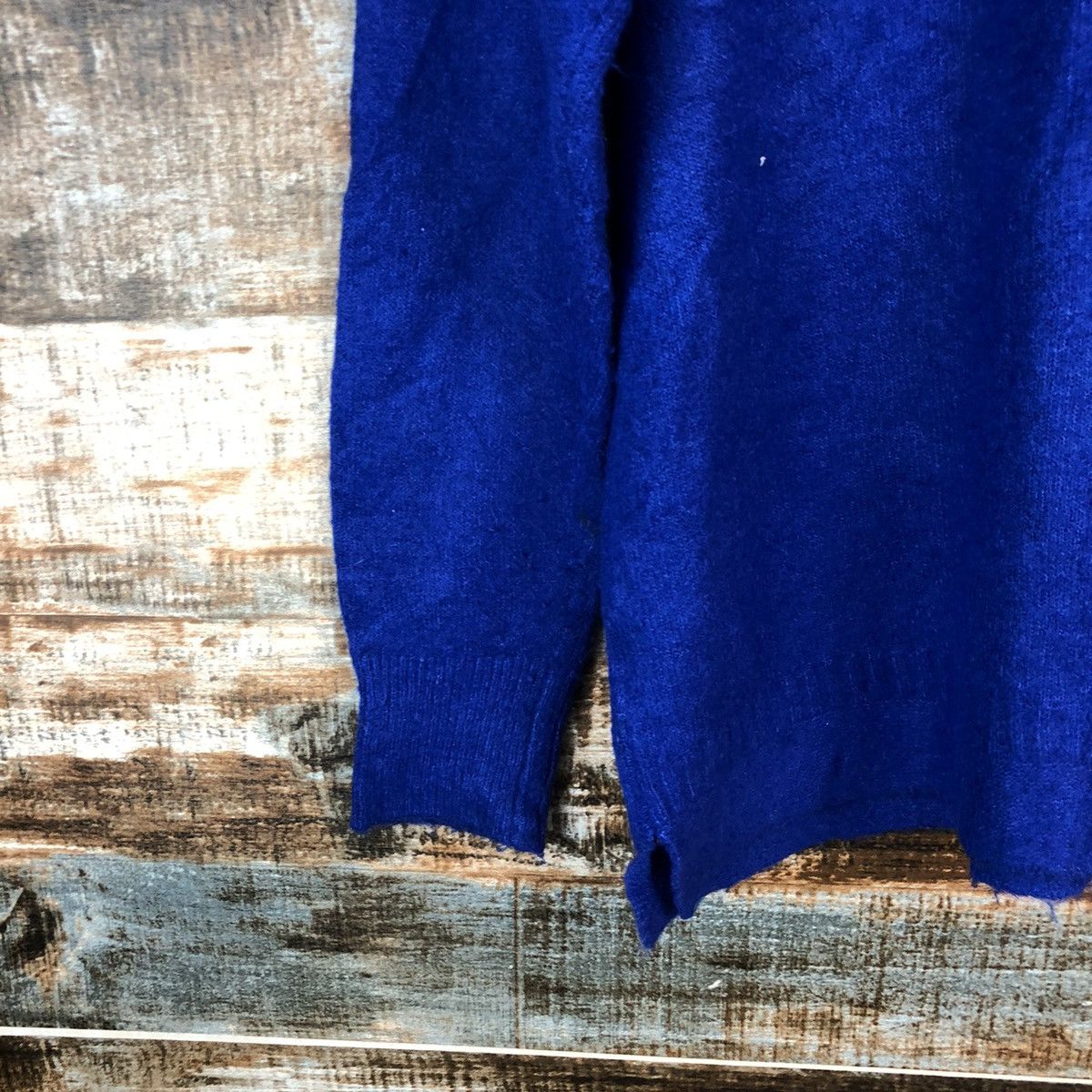 Homespun Knitwear × Japanese Brand Sunny Clouds Blue Knitwear #A2220 Size L / US 10 / IT 46 - 16 Thumbnail