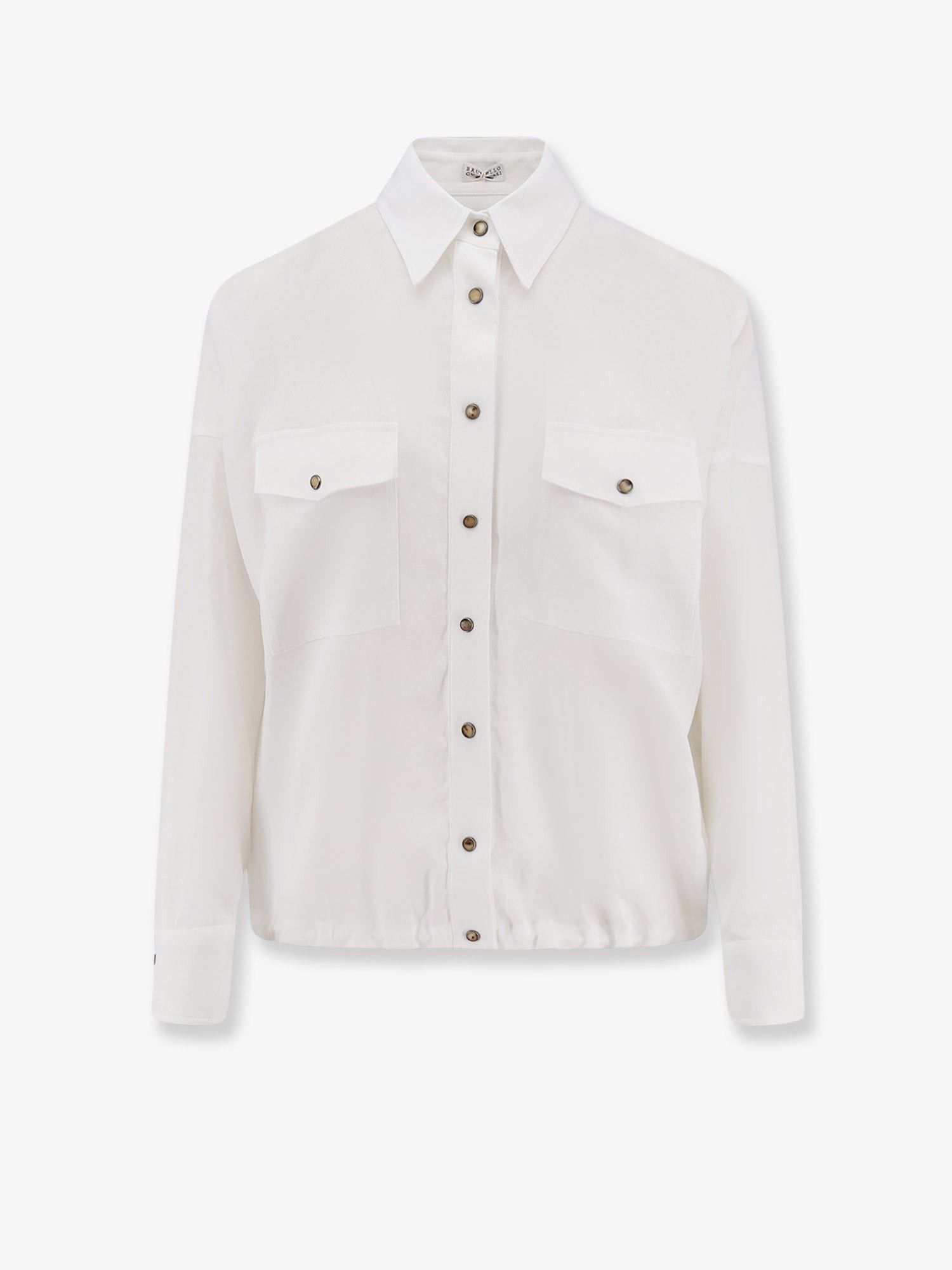 Brunello Cucinelli Cotton Shirt Size M / US 6-8 / IT 42-44 - 1 Thumbnail