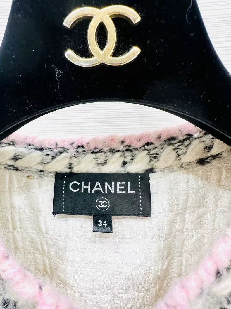 Chanel Chanel Spotted two-pocket jacket Size XXS / US 00 / IT 34 - 2 Thumbnail