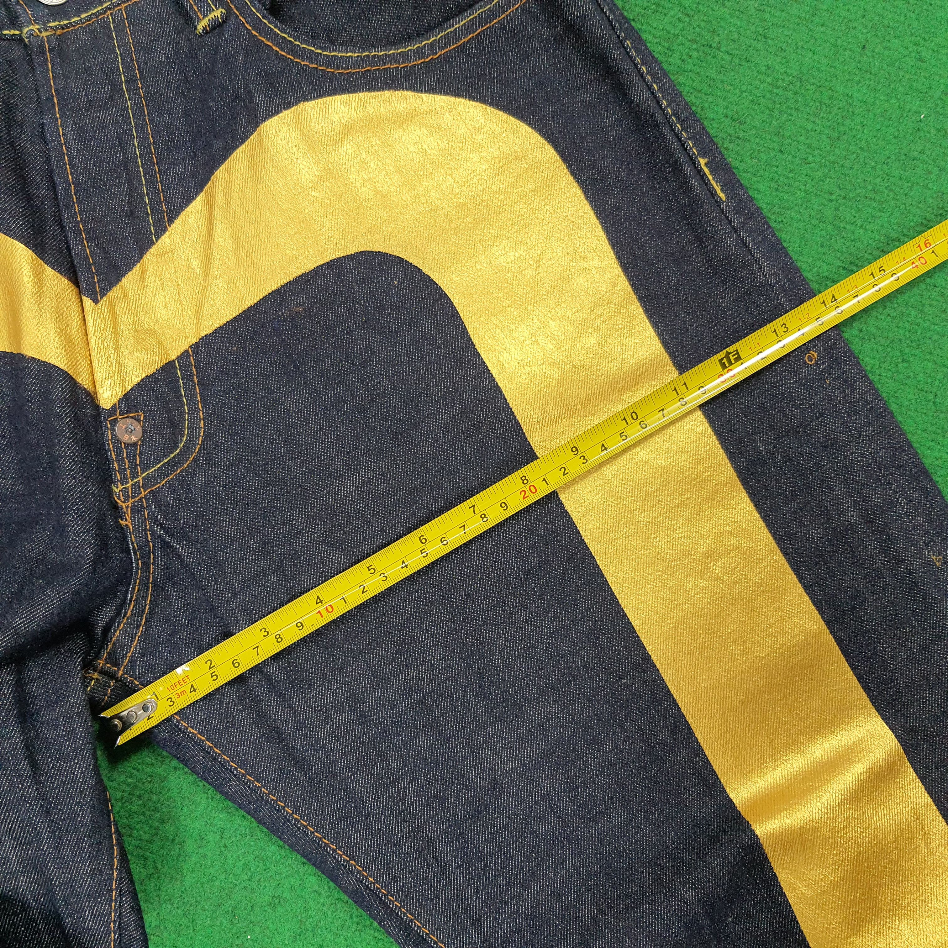 Japanese Brand Vintage Evisu Japanese Brand Custom Daicock Selvedge Jeans Size US 31 - 17 Thumbnail