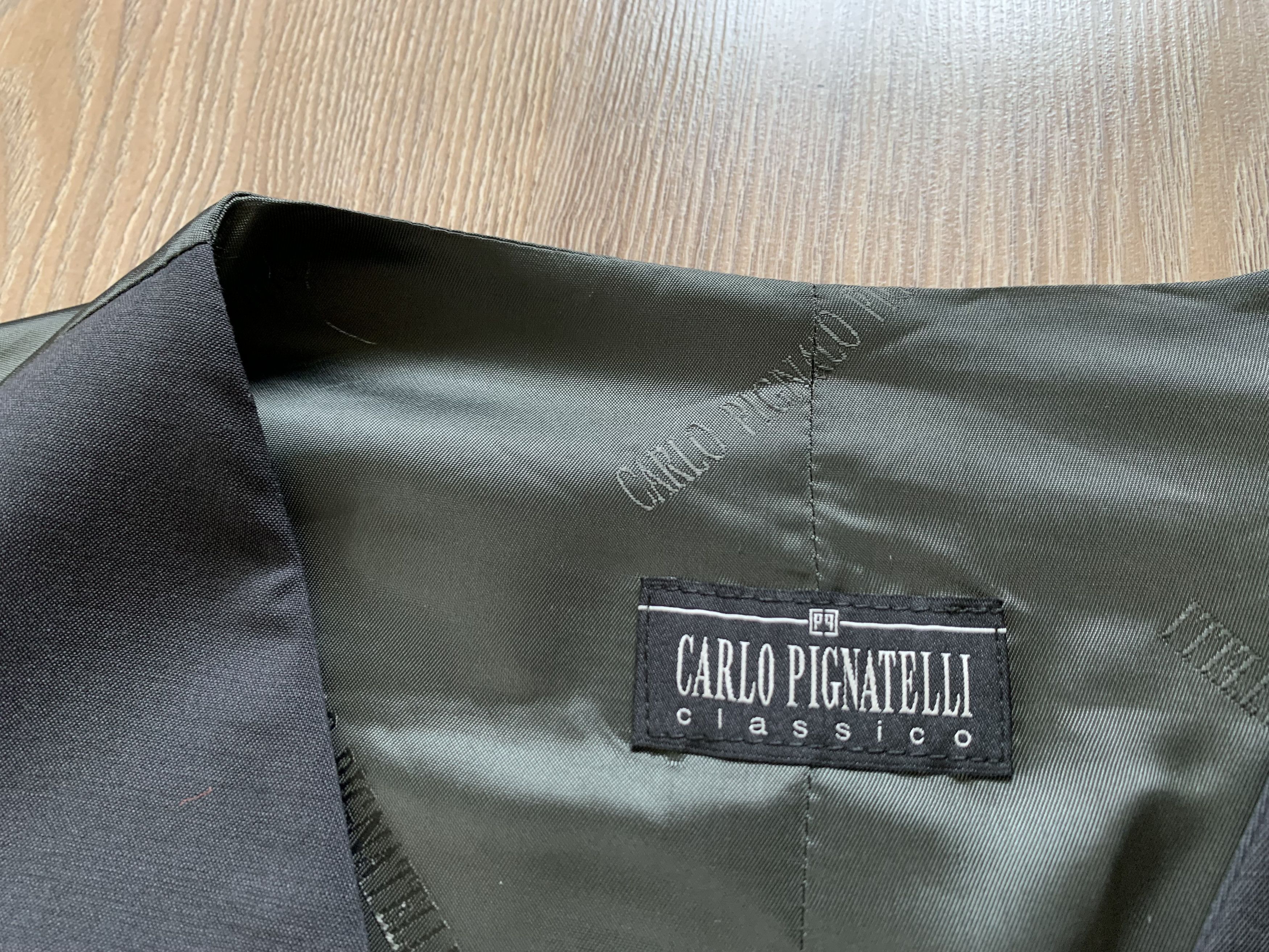 Carlo Pignatelli Carlo Pignatelli Classic Wool Waistcoat Vest Size M / US 6-8 / IT 42-44 - 5 Thumbnail