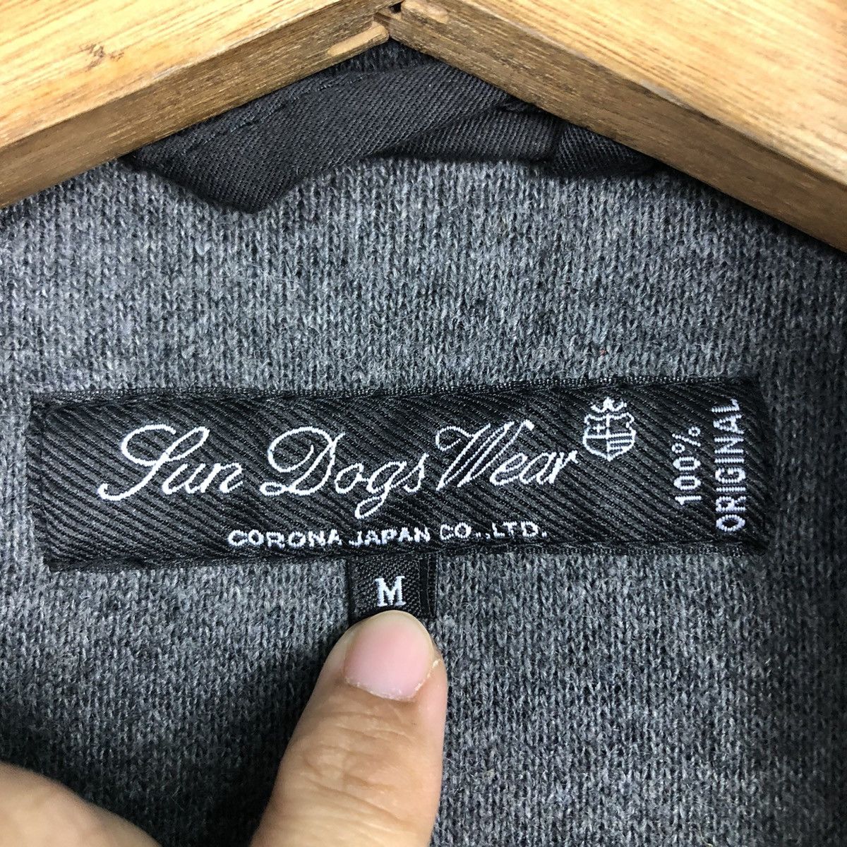 Japanese Brand 📌Biker Jacket Double Collar Corona Japan Rich Black Belt Size US M / EU 48-50 / 2 - 19 Thumbnail