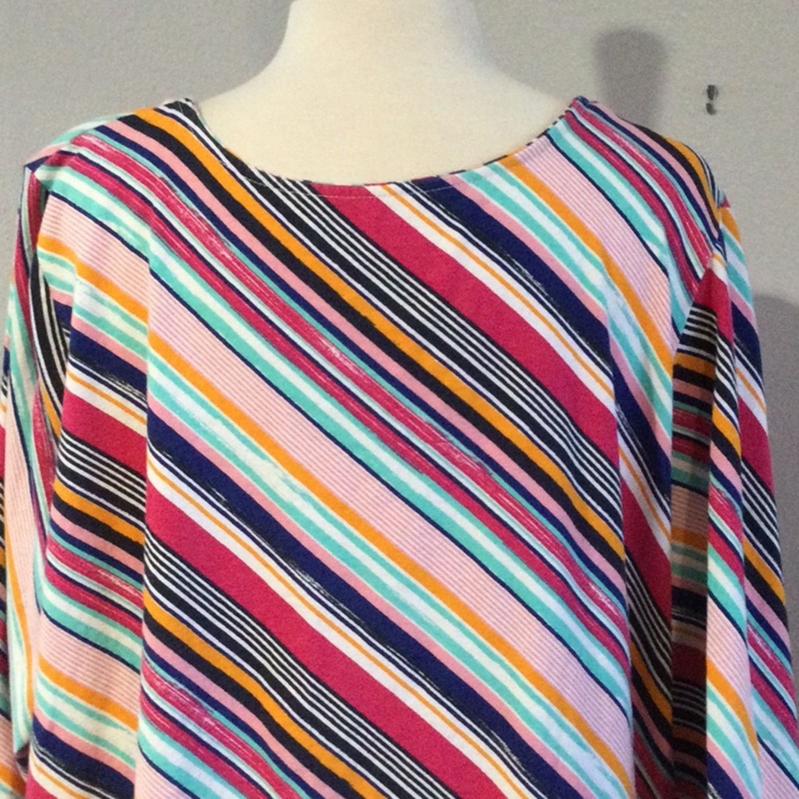 Other Jessica London 3/4 Sleeve Pullover Top Size 26/28 Size 4XL / US 24-26 - 8 Thumbnail