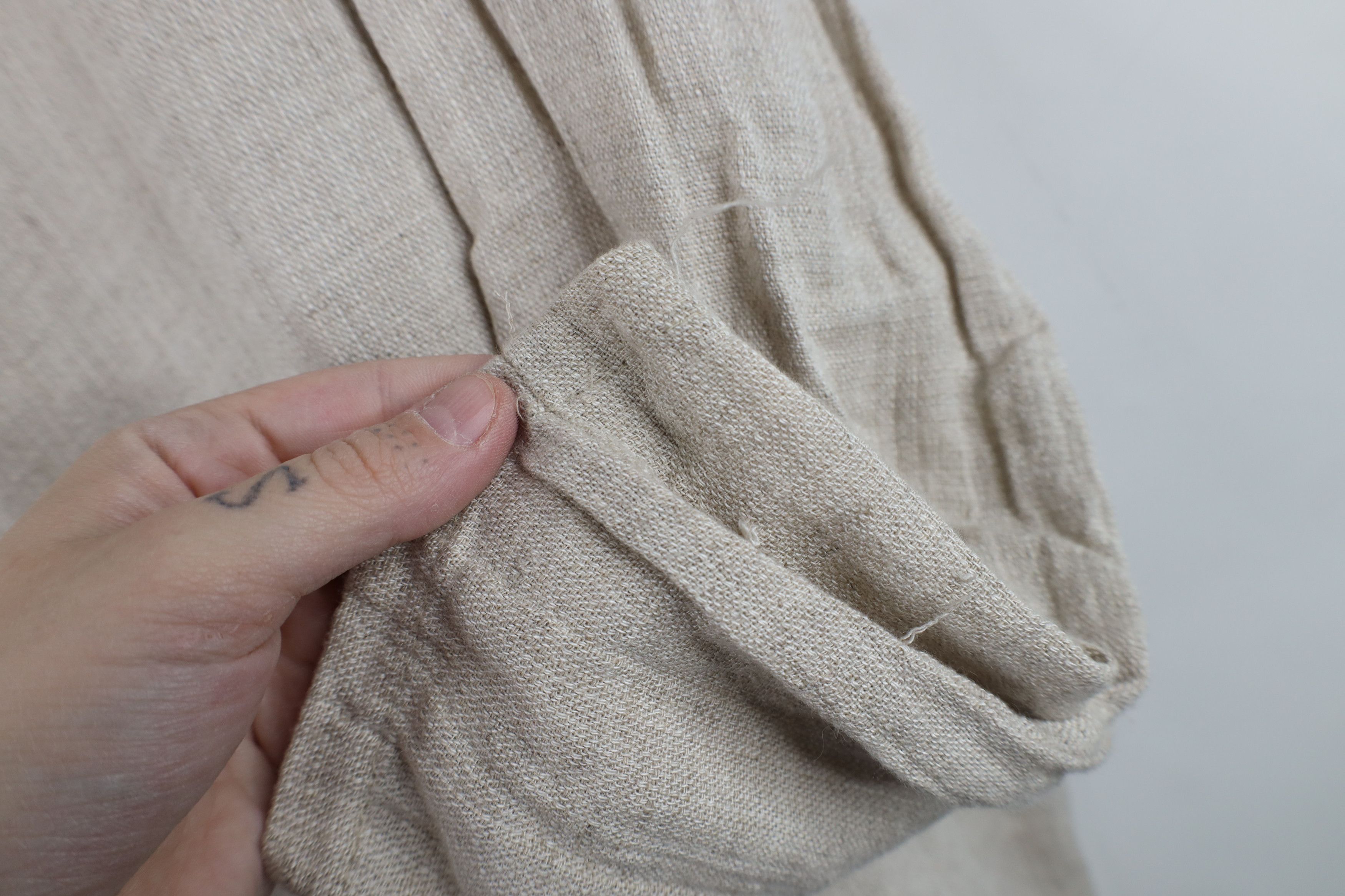 Vintage Vintage 90s Lagenlook Rayon Blend Baggy Button Shirt USA Size XL / US 12-14 / IT 48-50 - 4 Thumbnail