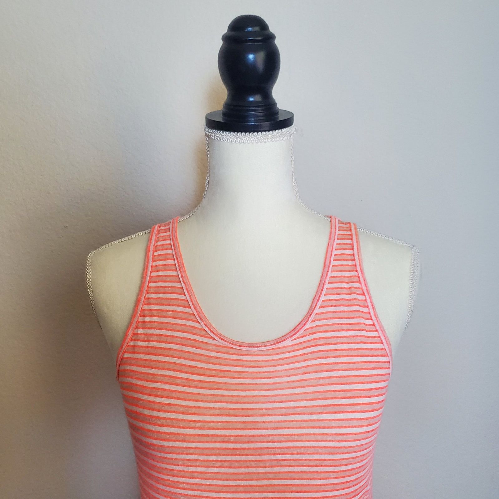 J.Crew J. Crew Pink Striped Tank Top Small Size S / US 4 / IT 40 - 5 Thumbnail