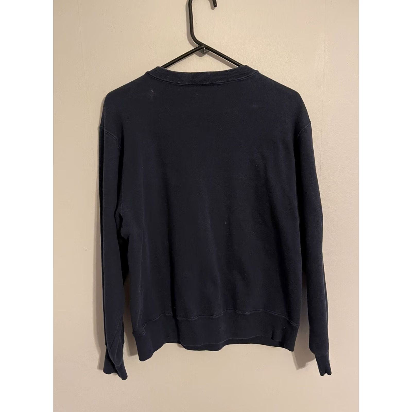 Champion VINTAGE Champion USA Sweatshirt Lounge Pullover Crew Neck Long Sleeve 1792 - 1992 Large L Navy Blue Boys/Mens Womens Unisex Adults Shirt Hoodie? Size US L / EU 52-54 / 3 - 3 Thumbnail