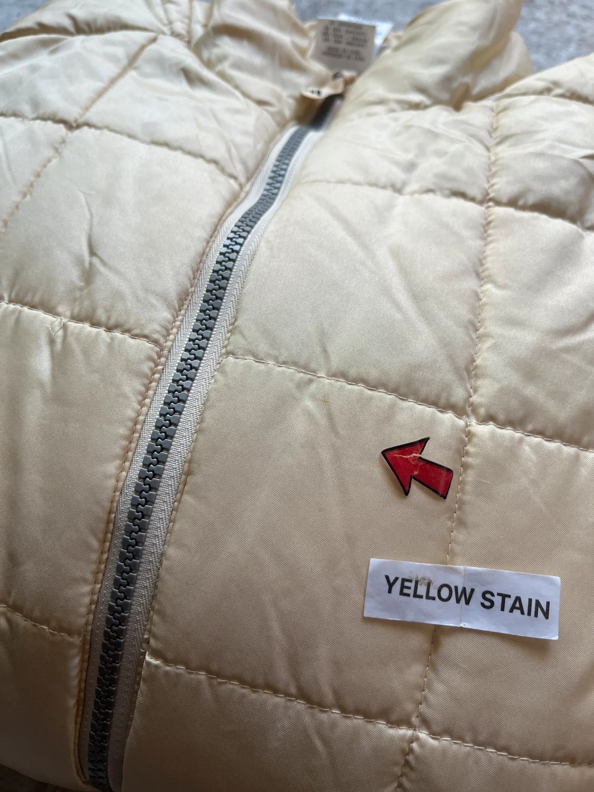 Adidas Adidas 1999 Puffer Jacket Sz L Women’s Rare Cream Size L / US 10 / IT 46 - 19 Thumbnail