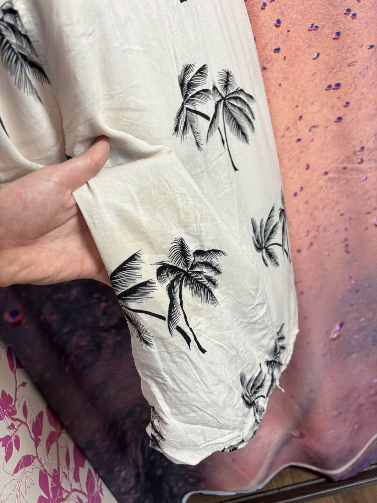Allsaints Allsaints luxury Hawaiian shirt Size US L / EU 52-54 / 3 - 7 Thumbnail