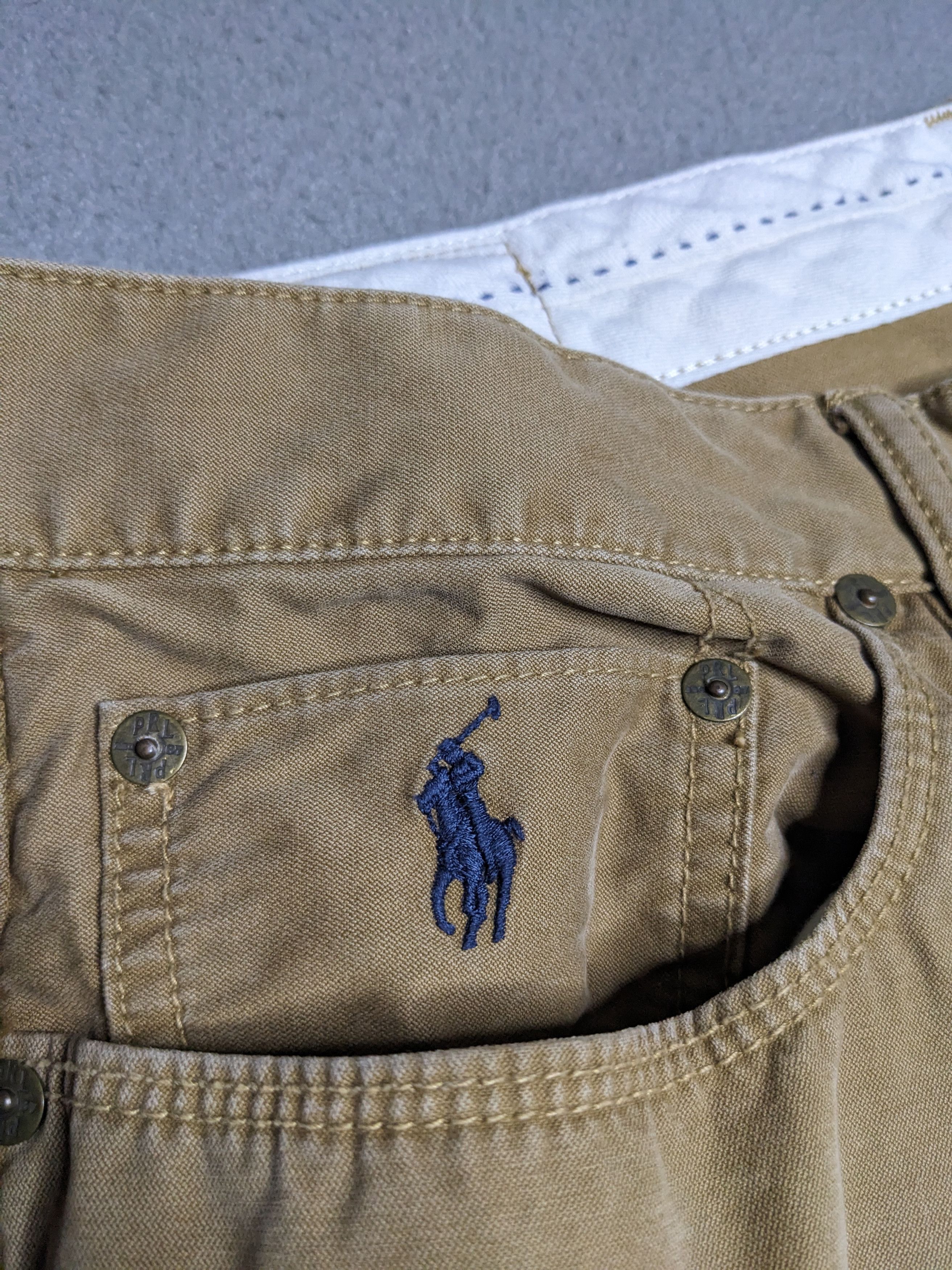 Polo Ralph Lauren Polo Ralph Lauren Dungaree Pants 34x30 Straight Small Pony Size US 34 / EU 50 - 3 Thumbnail