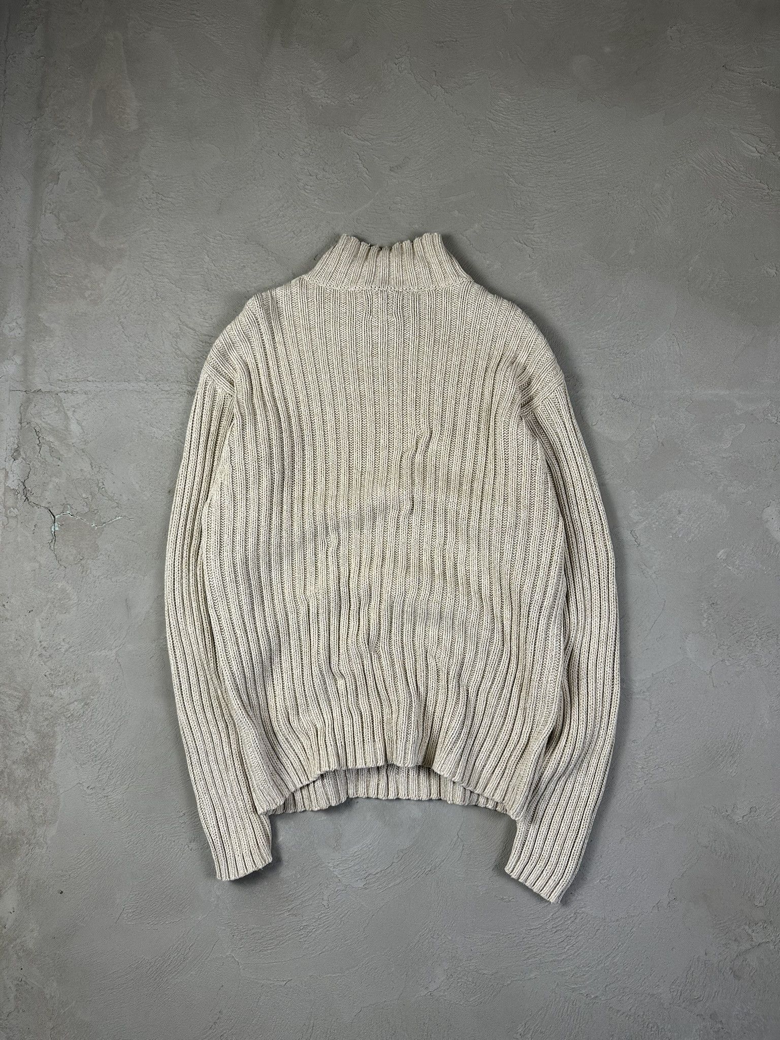 Gap 2000s Vintage GAP Cable Knit Y2k Sweater Size US L / EU 52-54 / 3 - 8 Thumbnail