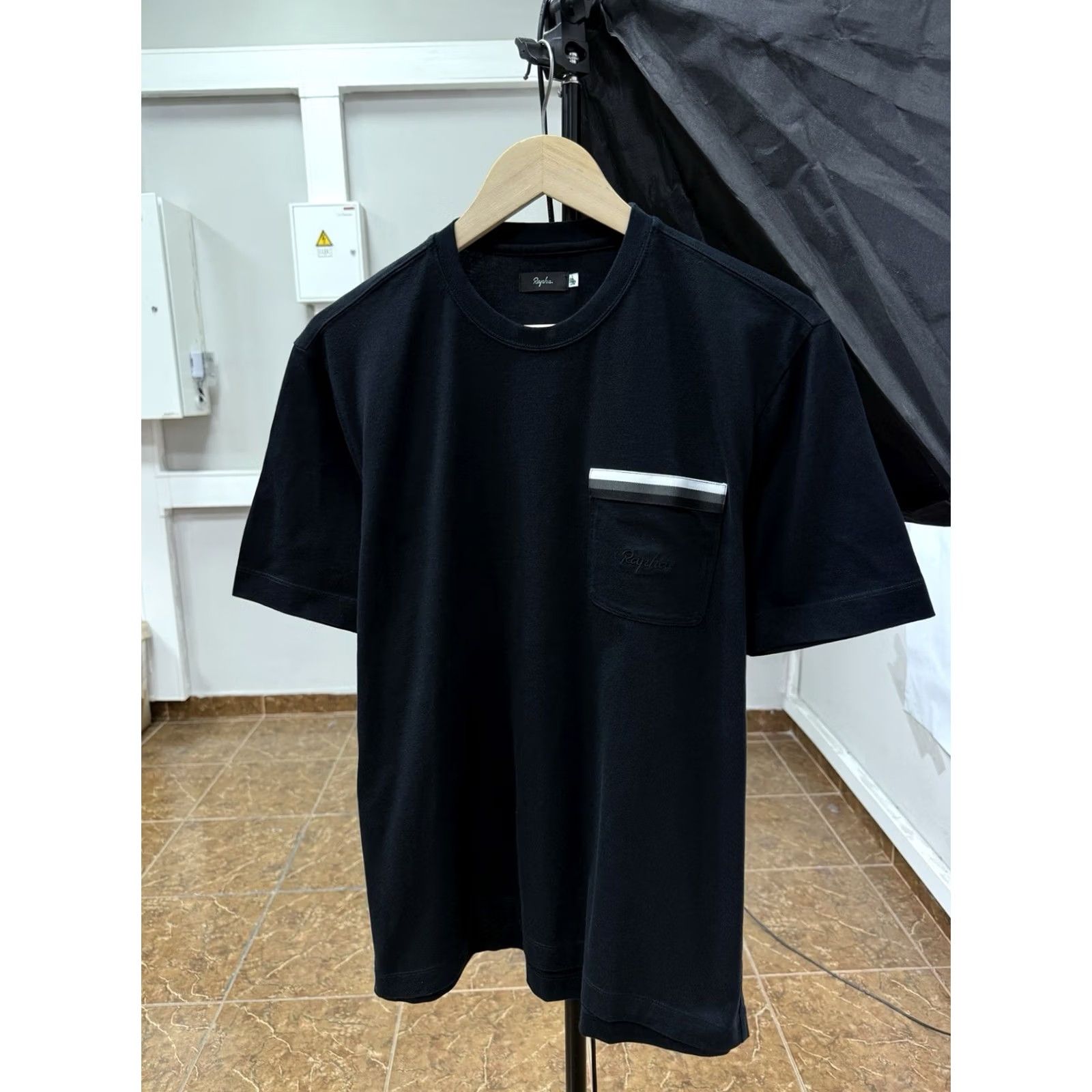 Rapha Rapha Embroidered Logo T-Shirt Retro Y2K L Black Mens Size US L / EU 52-54 / 3 - 2 Thumbnail