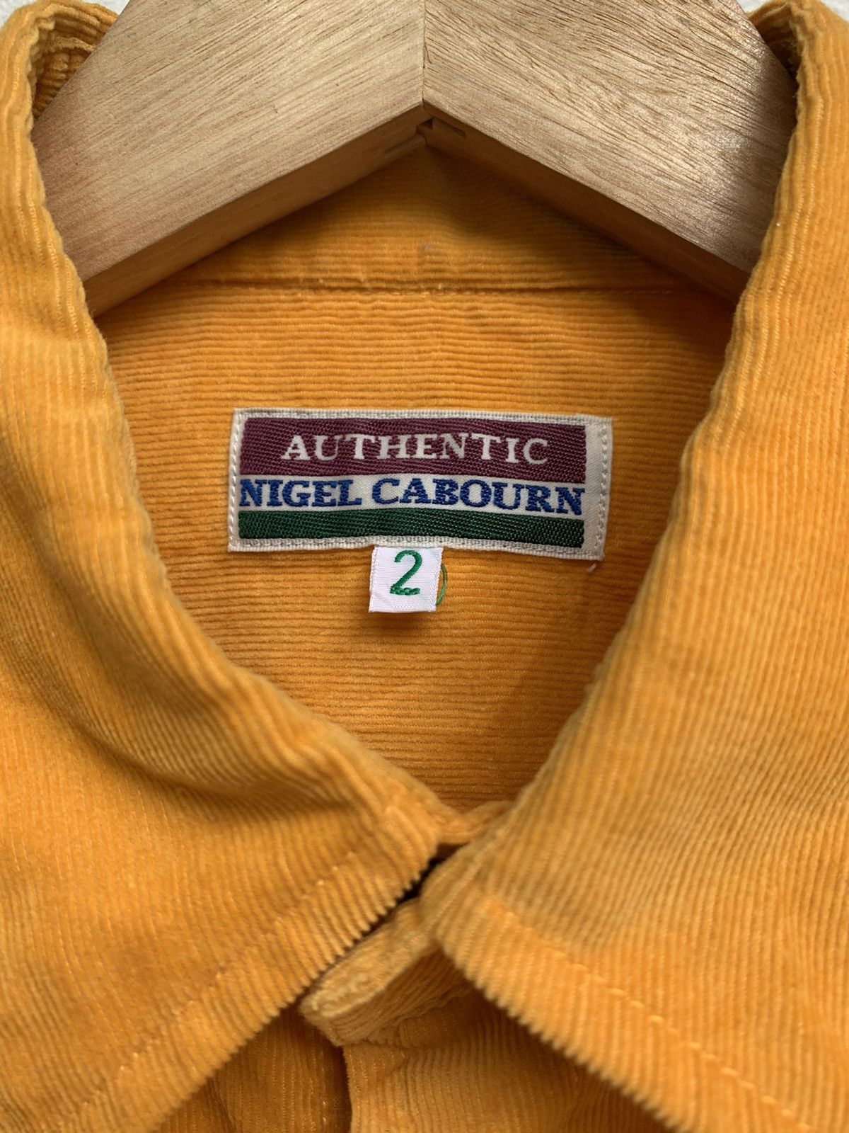 Designer × Nigel Cabourn Nigel Cabourn Button Up long Sleeve Corduroy Size US XL / EU 56 / 4 - 7 Thumbnail