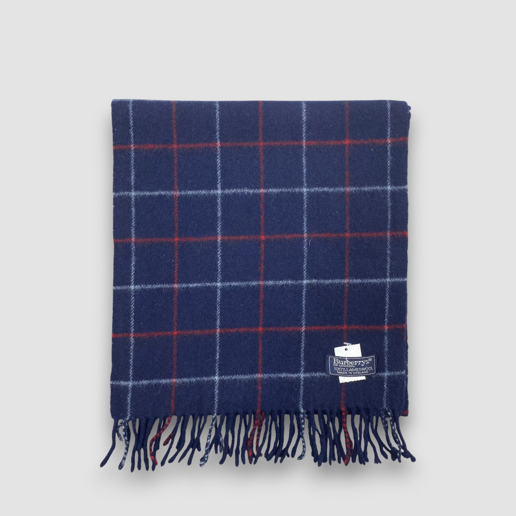 Burberry Vintage Burberry Scarf Muffler Wool Cashmere Winter Scarves Size ONE SIZE - 2 Thumbnail