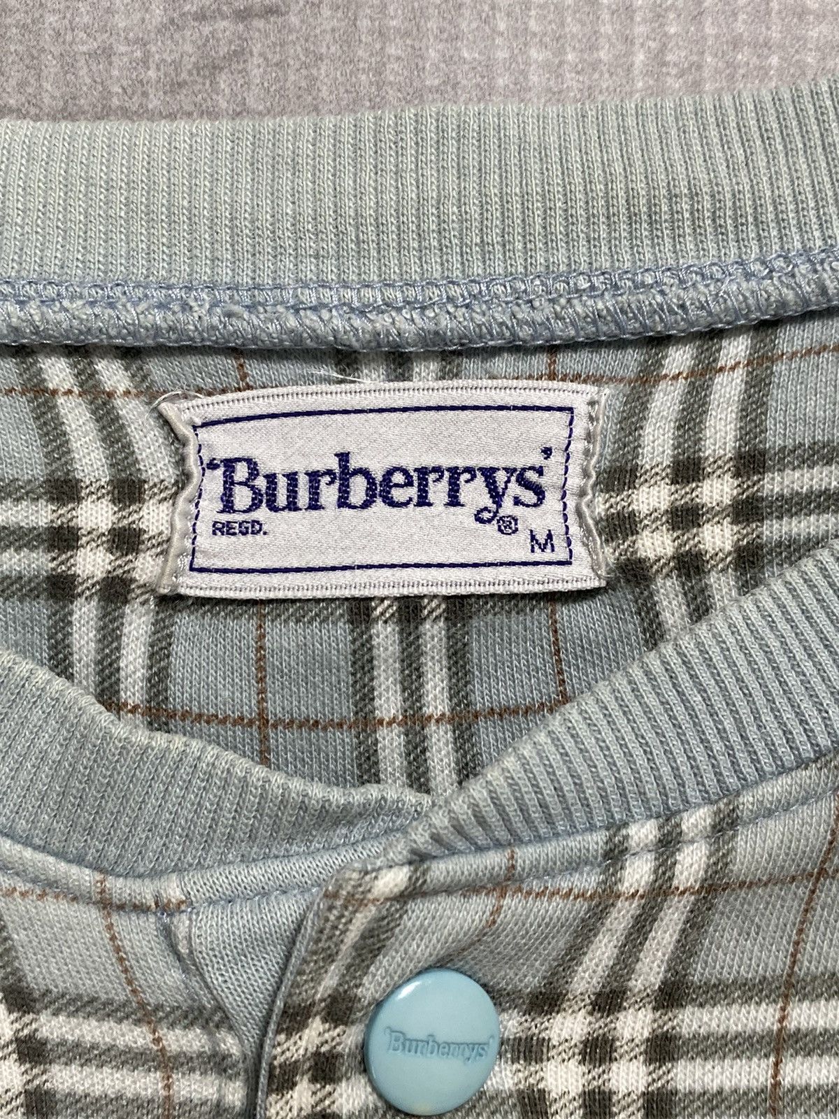 Burberry × Burberry Prorsum Vintage Burberry Nova Check Longsleeve Size US M / EU 48-50 / 2 - 7 Thumbnail