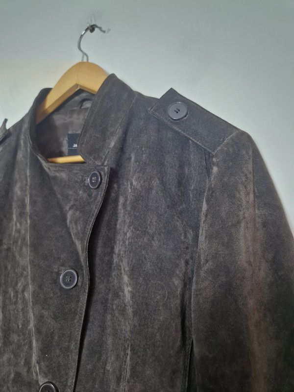 Other dark suede brown leather jacket Size XL / US 12-14 / IT 48-50 - 2 Thumbnail
