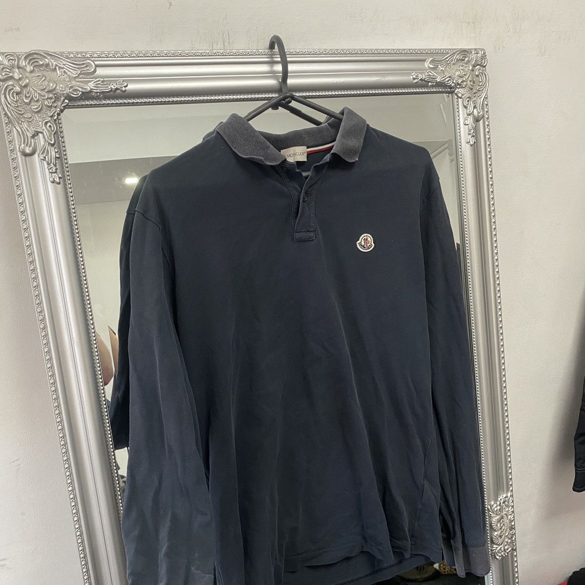 Moncler Moncler Polo Long Sleeve Size US XL / EU 56 / 4 - 4 Thumbnail
