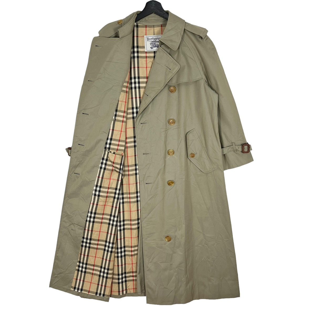 Vintage 90's Burberrys Long Trench Coat