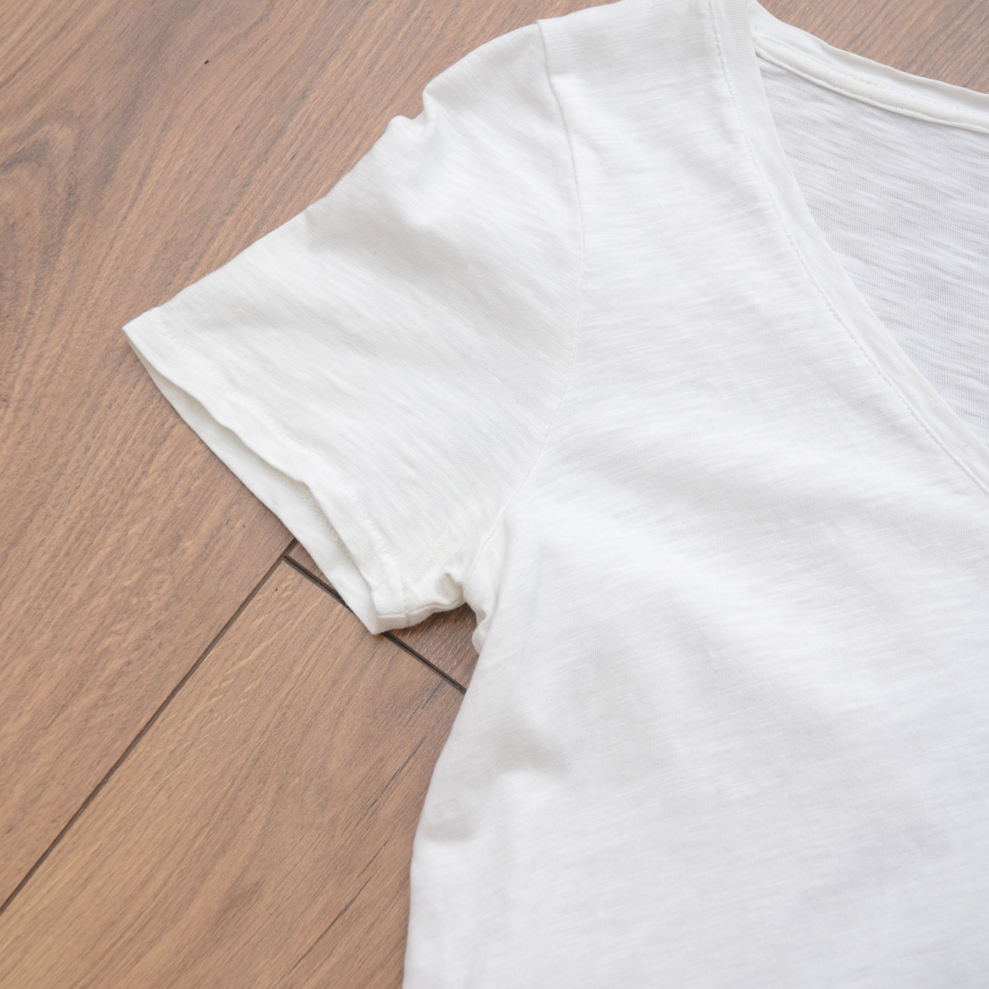 Sezane Sezane T-Shirt Malcolm Cotton Size XS White Bibo Size XS / US 0-2 / IT 36-38 - 10 Thumbnail