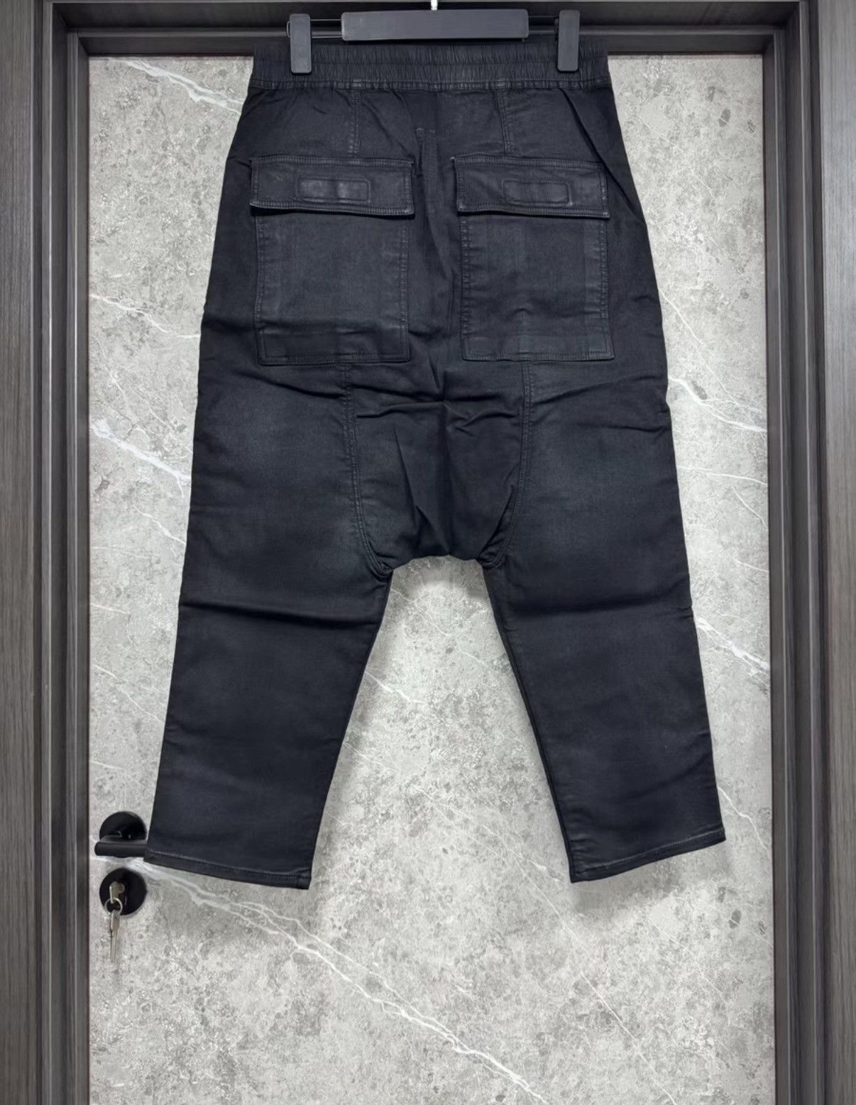 Rick Owens Rick Owens Dark Wax/Waxed 8/9 Pants Size US 32 / EU 48 - 2 Thumbnail