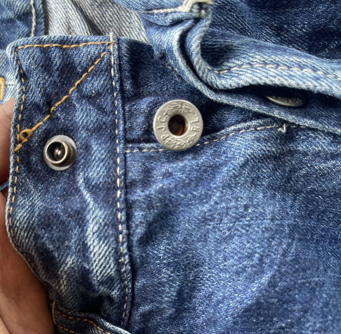 Polo Ralph Lauren RARE 90s Polo Jeans Co. Ralph Lauren Selvedge Denim Size US 31 - 11 Thumbnail