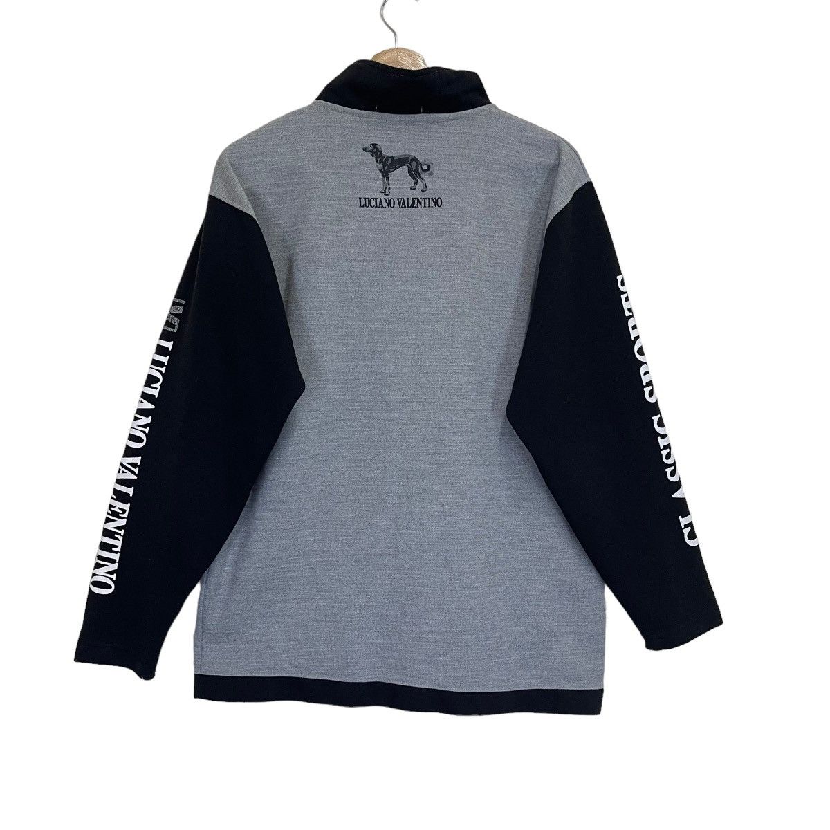 Designer Vintage Luciano Valentino Halfzip Sweatshirt Size M Size US M / EU 48-50 / 2 - 6 Thumbnail
